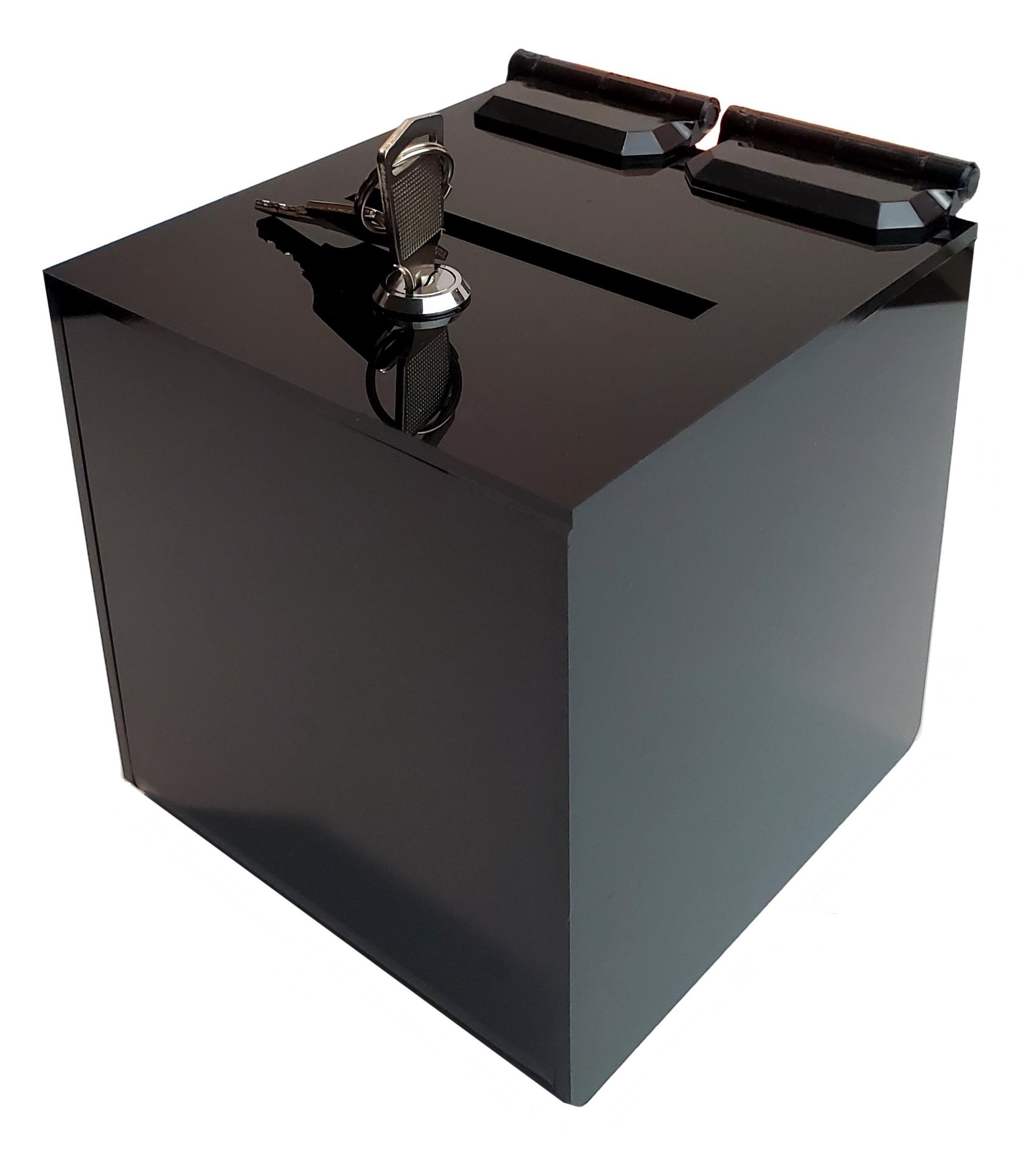 T’z Tagz Color Variation Acrylic Locking Donation, Ballot, Suggestion Box