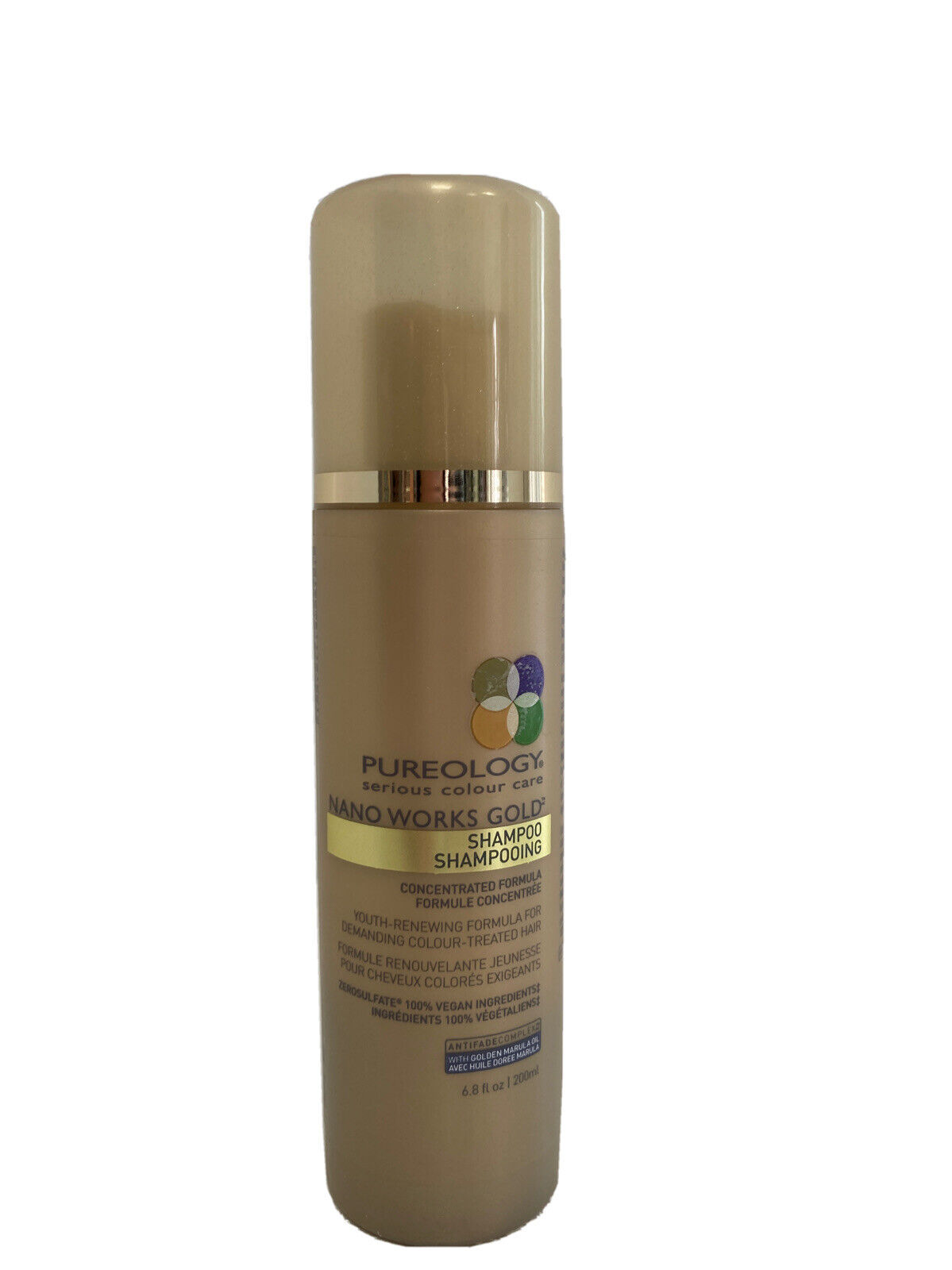 Pureology Serious Colour Care Nano Works Gold Shampoo, 6.8 Oz., 200 Ml.