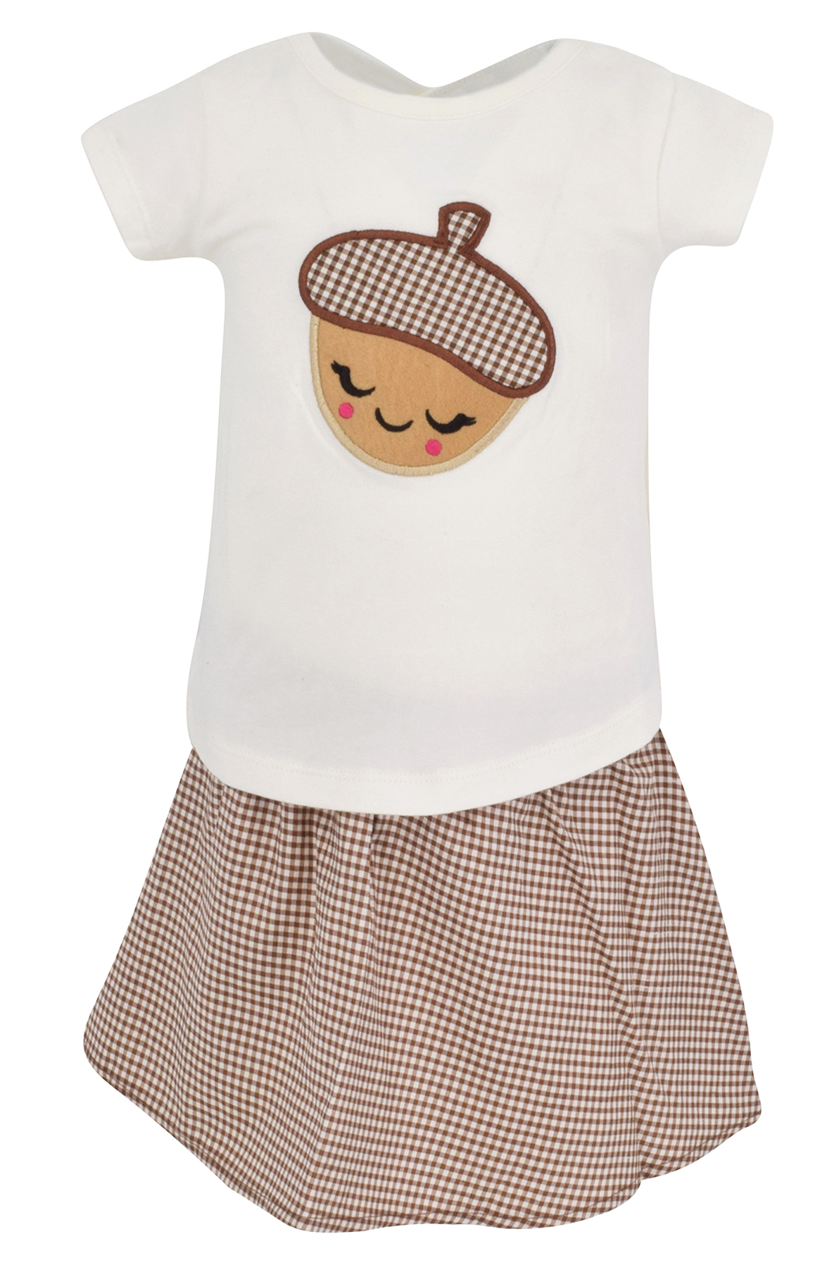 US Newborn Kids Baby Girls Tops T-shirt Fox Pants Leggings Thanksgiving Outfit