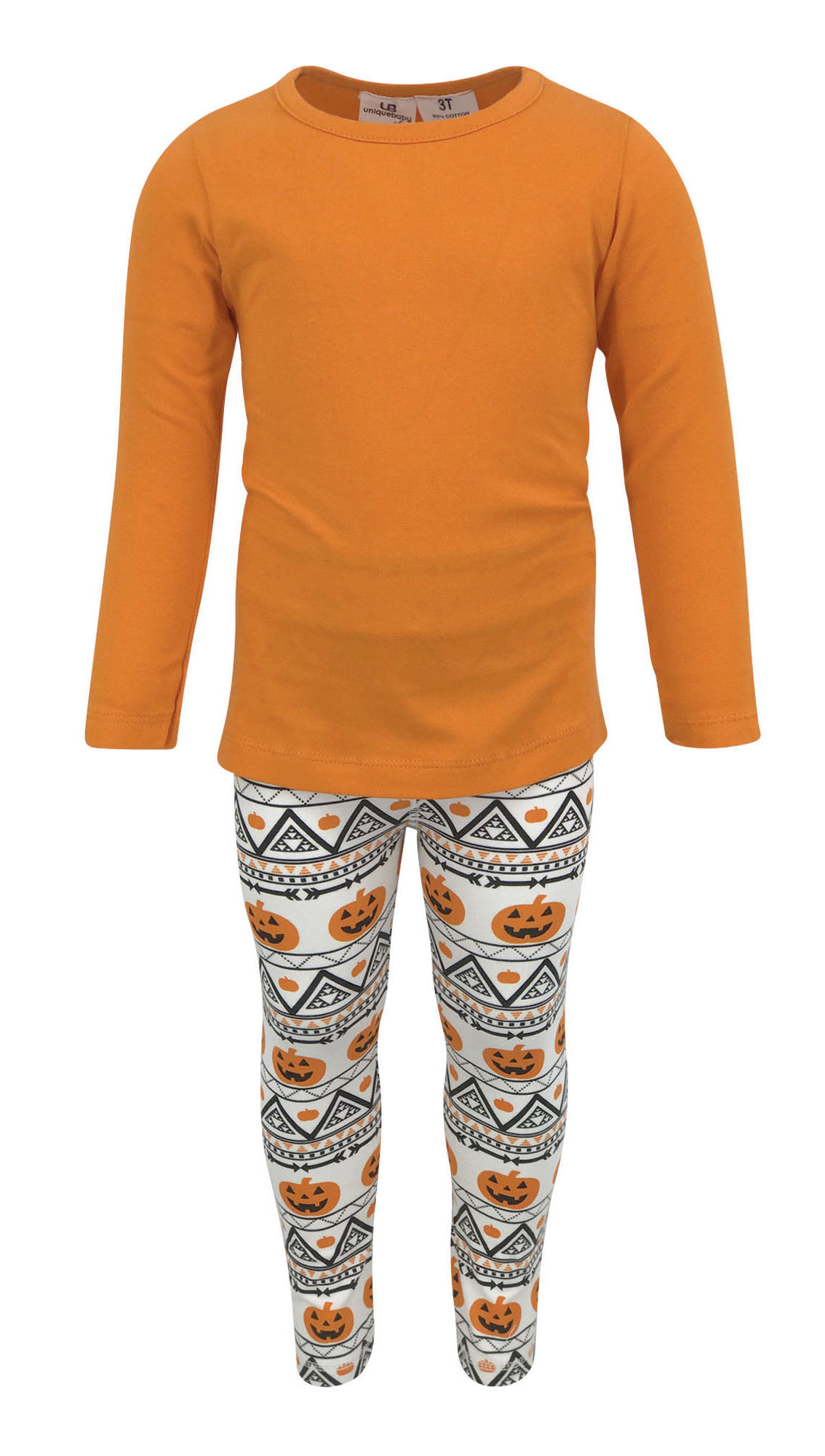 Girls Halloween Pumpkin Shirt Boutique Toddler Kids Clothes 2t 3t 4t USA
