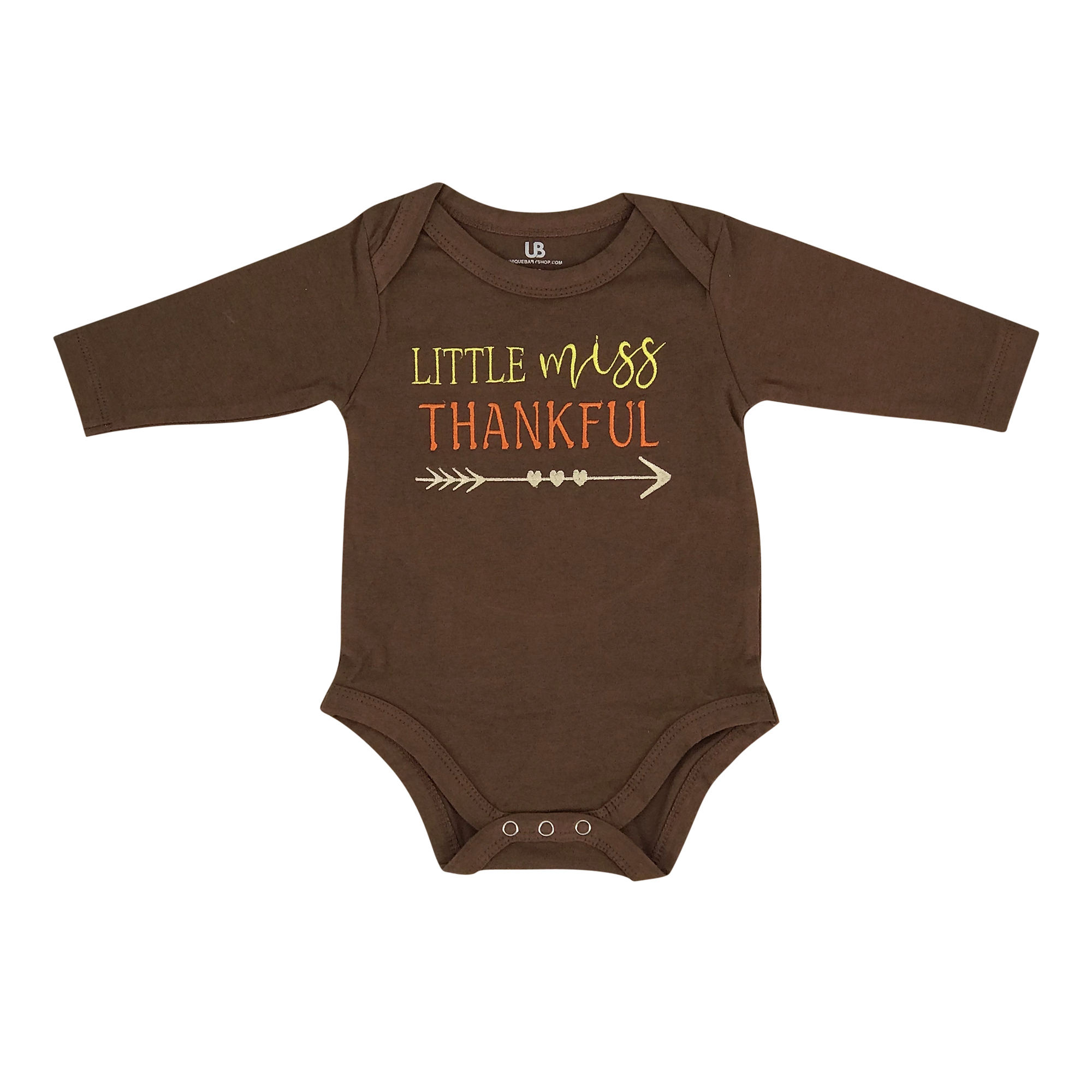 Girls Little Miss Thankful 1st Thanksgiving Outfit Infant ...