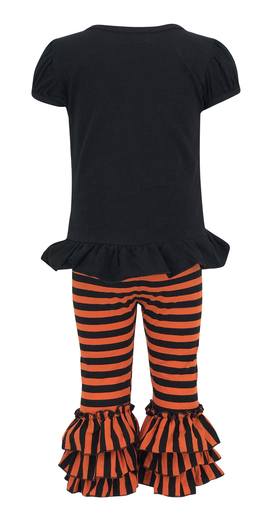 girls ruffle leggings