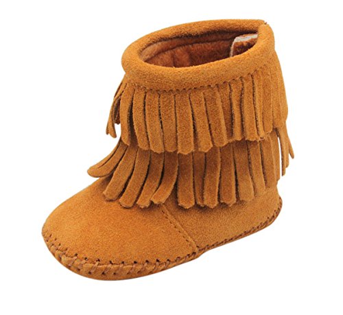 baby girl fringe boots