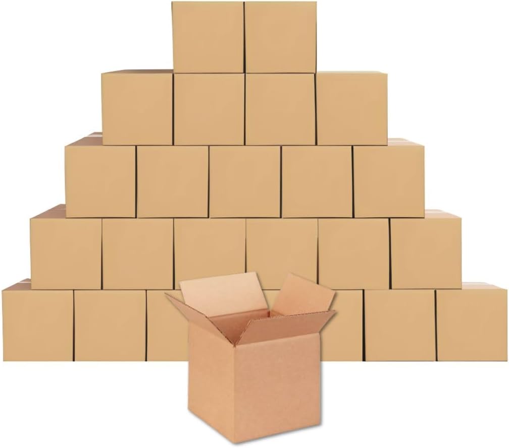 8 x 8 x 8″ Corrugated Shipping Boxes