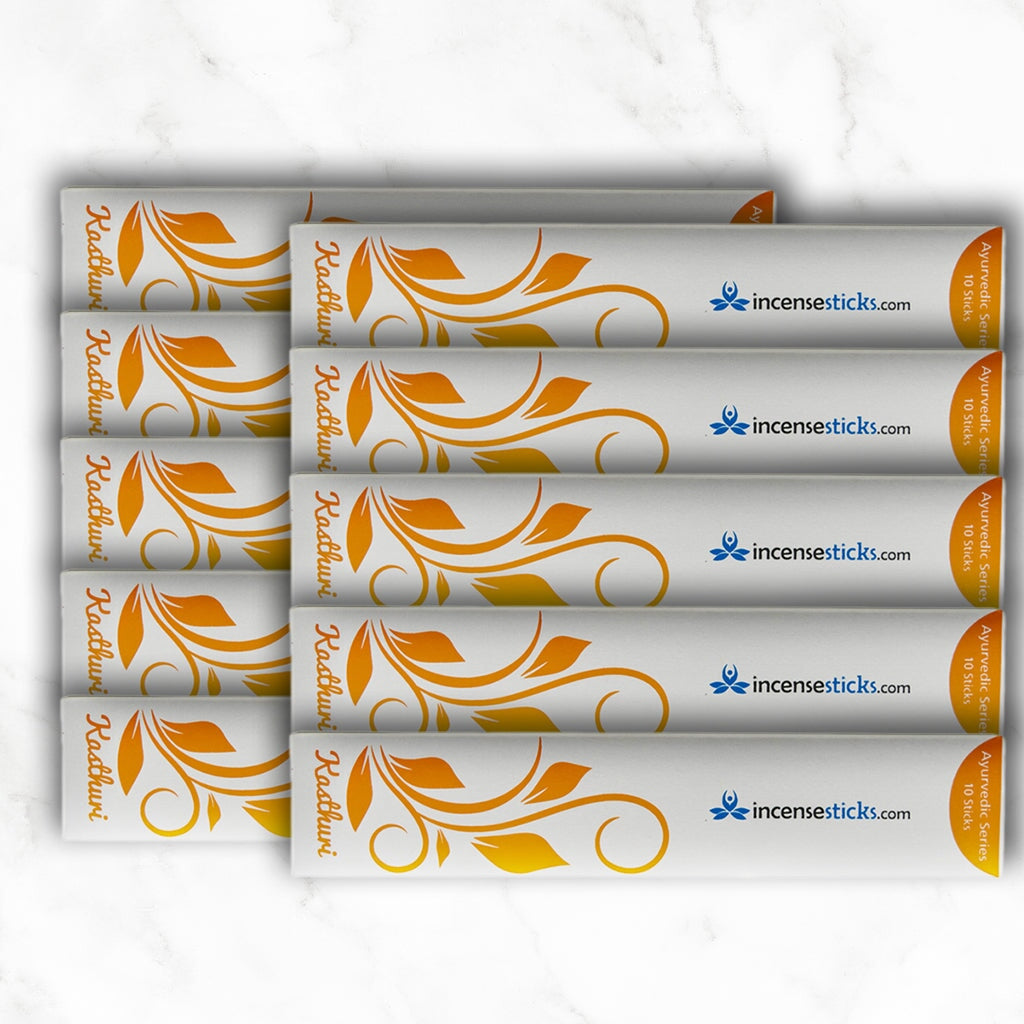 Kasthuri Incense 8" 10 Sticks - Picture 11 of 11