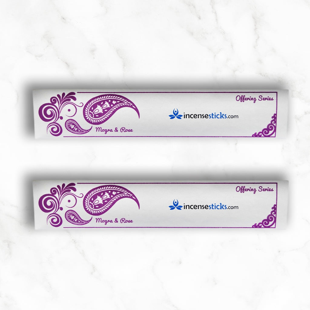 Mogra & Rose Incense 10" 20 Sticks - Picture 7 of 10