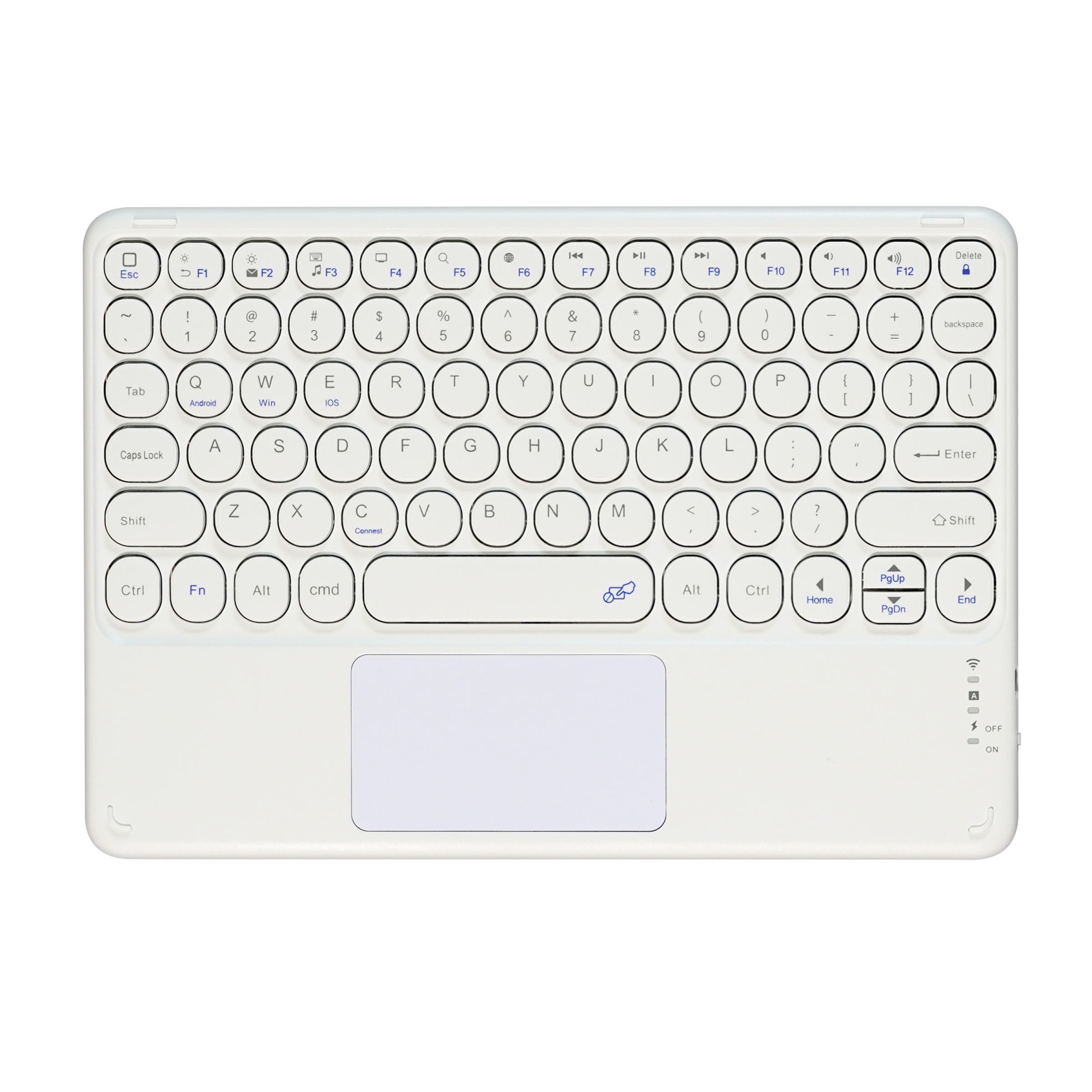 Case For iPad 10.2 2020 8th Generation Case Cover Wireless Keyboard and mouse - Picture 21 of 29