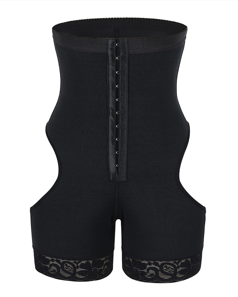 Cayenave Faja Spitze hohe Taille Po-Lifter Bauch Kontrolle Höschen Korsett Shaper - Bild 23 von 26