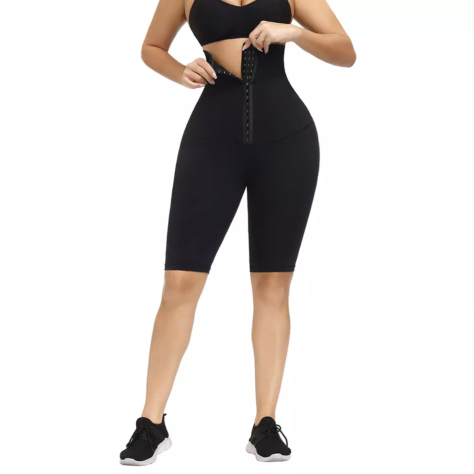 Pantaloncini Cayenave vita alta scarpe da ginnastica shapewear leggings dimagranti pancia - Foto 6 di 31