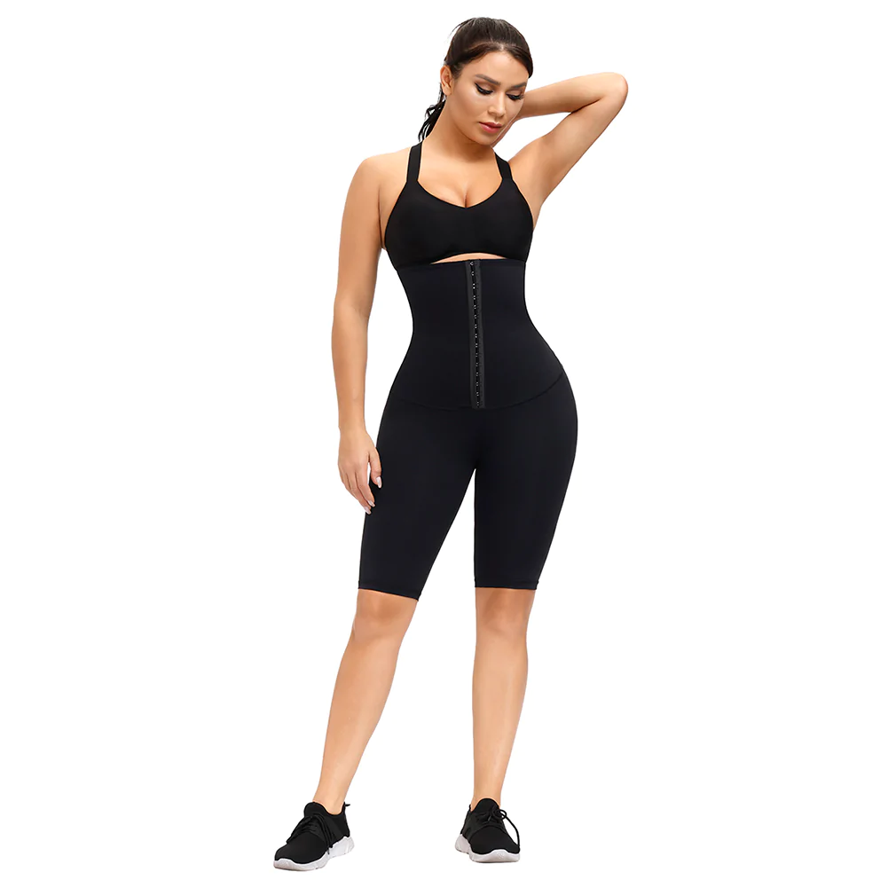 Pantaloncini Cayenave vita alta scarpe da ginnastica shapewear leggings dimagranti pancia - Foto 7 di 31