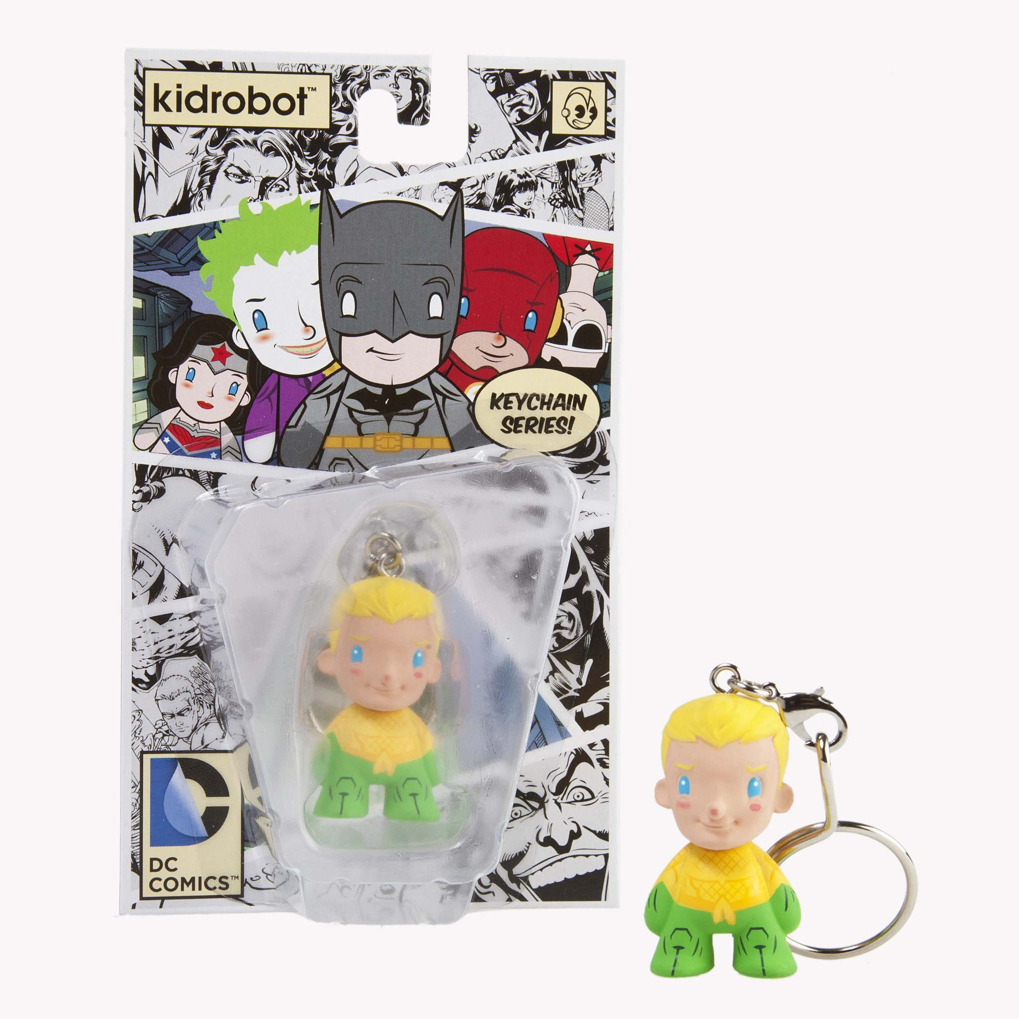 Kidrobot DC Universe Vinyl Figure Chibi Keychains - Picture 2 of 5
