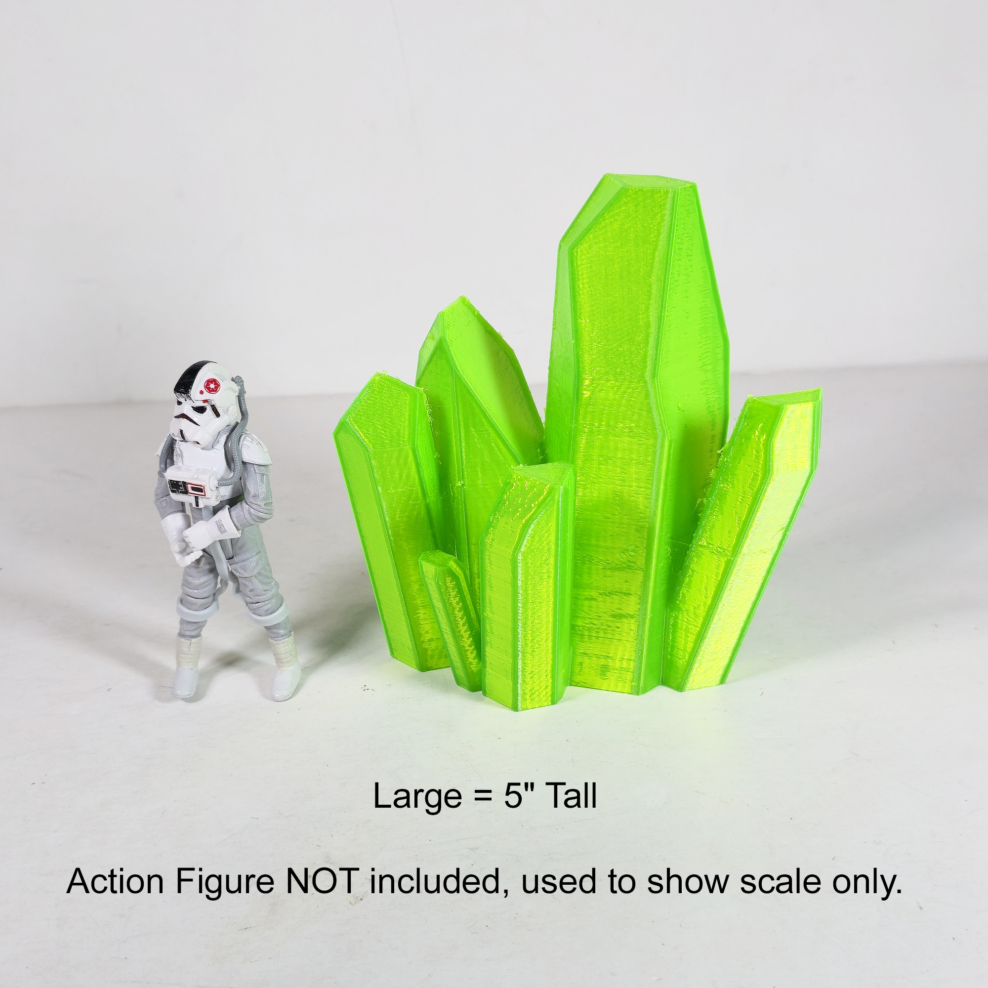 Kryptonit Kristall 3D gedruckt Superman Statue Cosplay Requisite - Bild 3 von 3