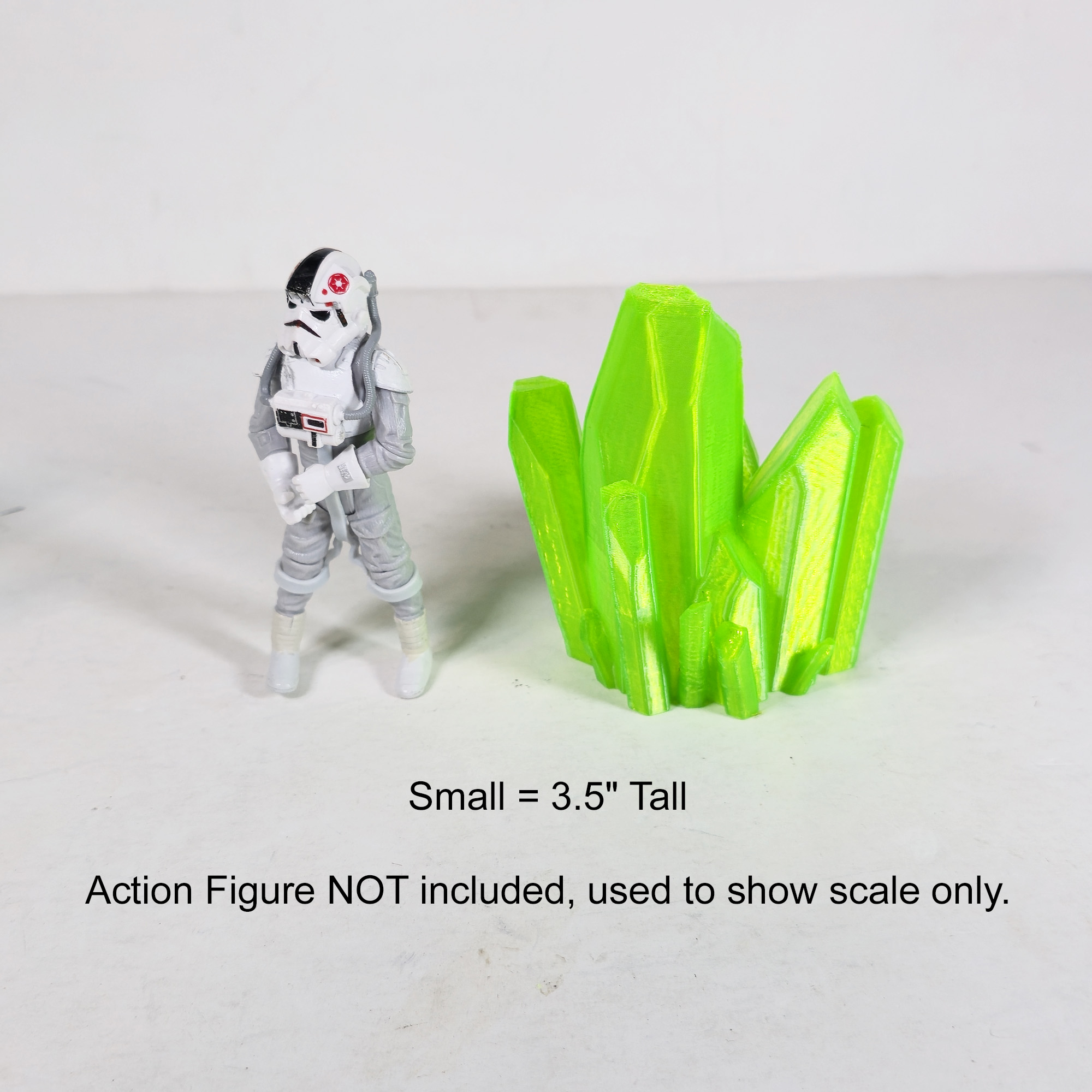 Kryptonit Kristall 3D gedruckt Superman Statue Cosplay Requisite - Bild 2 von 3