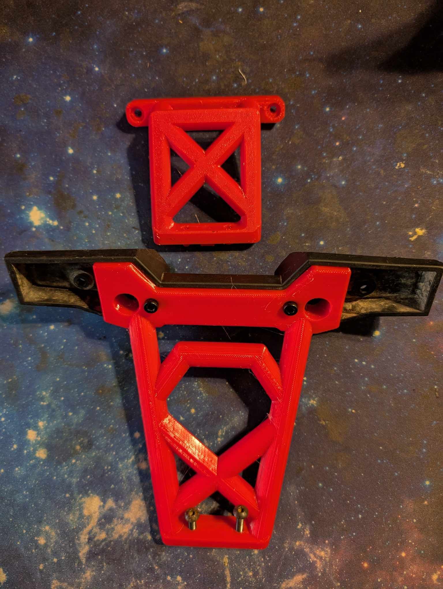 Stoßstangenhalterungen - oben/unten (vorne & hinten) - kompatibel mit Traxxas X-Maxx - Bild 15 von 21