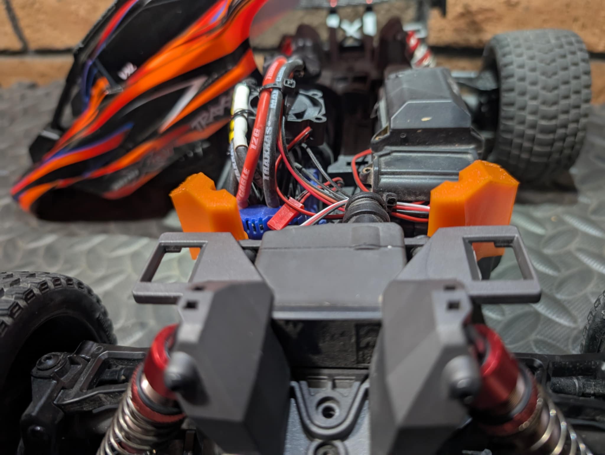 Guardabarros de chasis - Compatible con Traxxas Mini XRT - Imagen 11 de 11