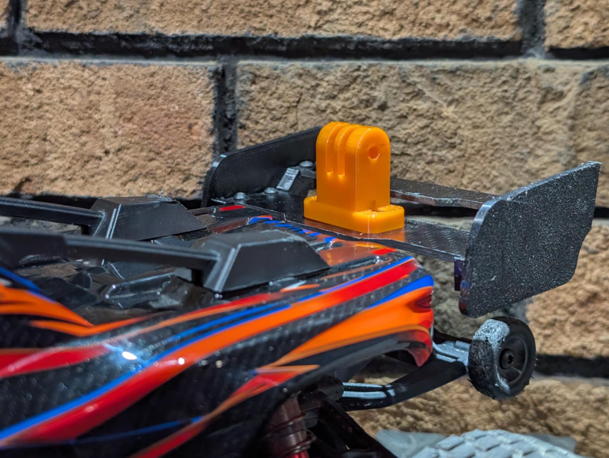 Go Pro Wing Mount Compatible w/ Traxxas Mini XRT - Picture 9 of 12