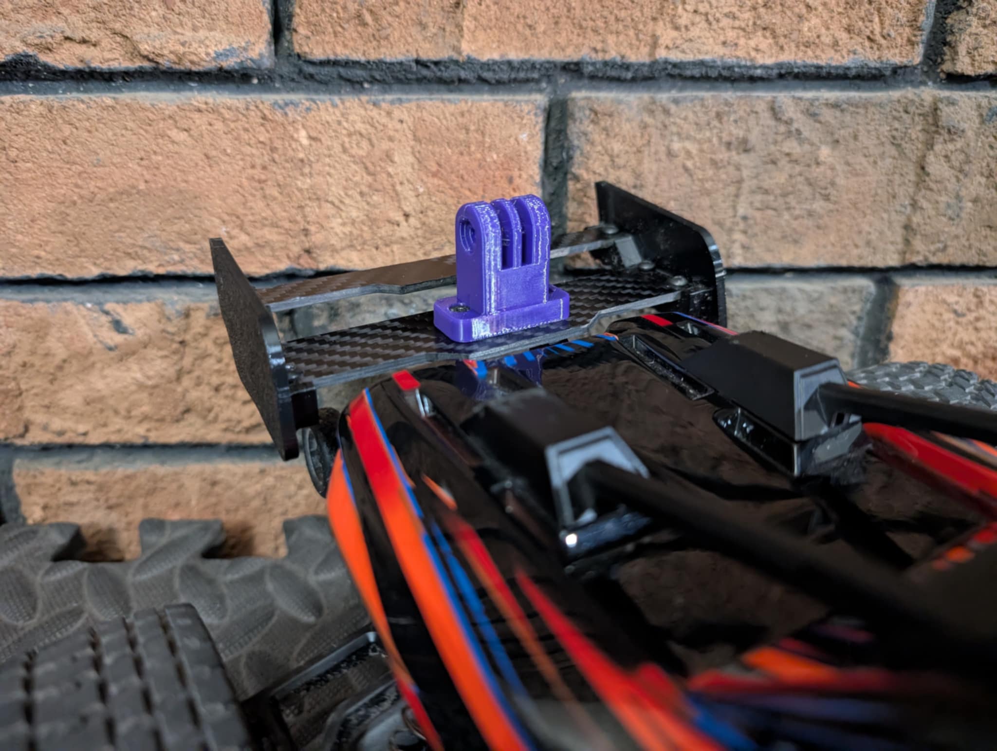 Go Pro Wing Mount Compatible w/ Traxxas Mini XRT - Picture 12 of 12