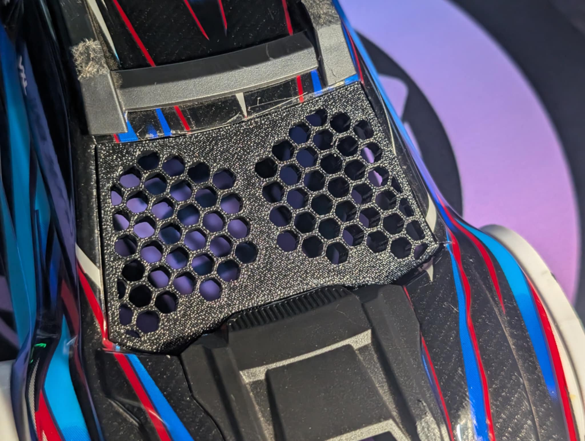 Set completo inserti parabrezza (F/R) - Compatibile con Traxxas Mini XRT - Foto 7 di 12