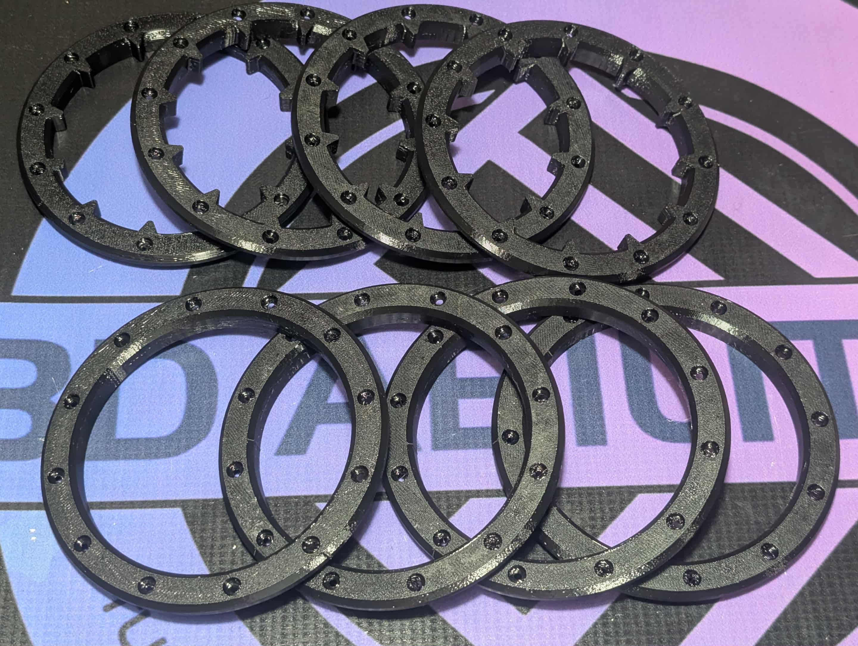 Beadlock Rings (Exterior & Interior) - Jconcept Choppers (#4089)