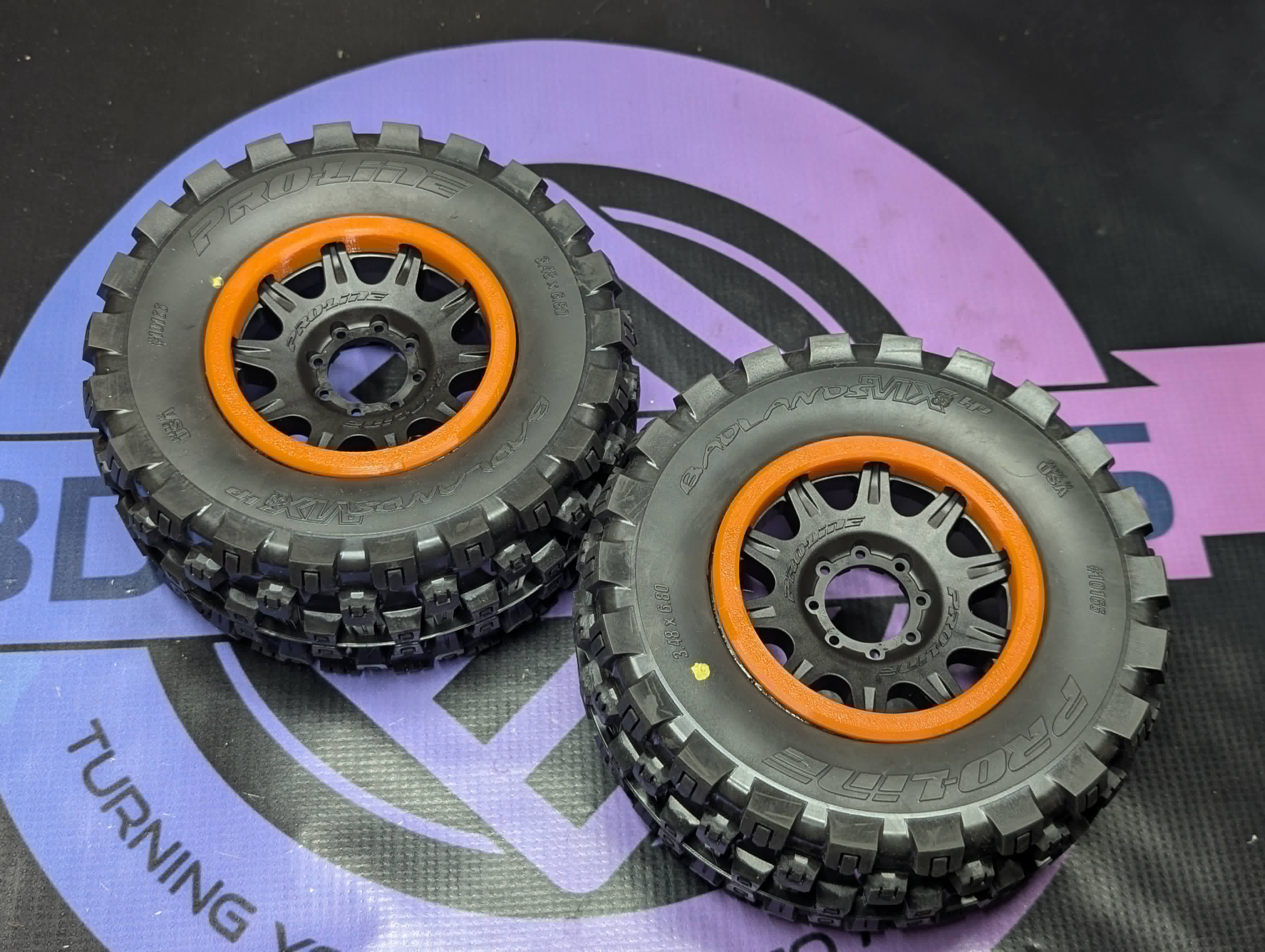 Beadlock Rings - Compatible w/ Pro-line Badlands (Mx38)