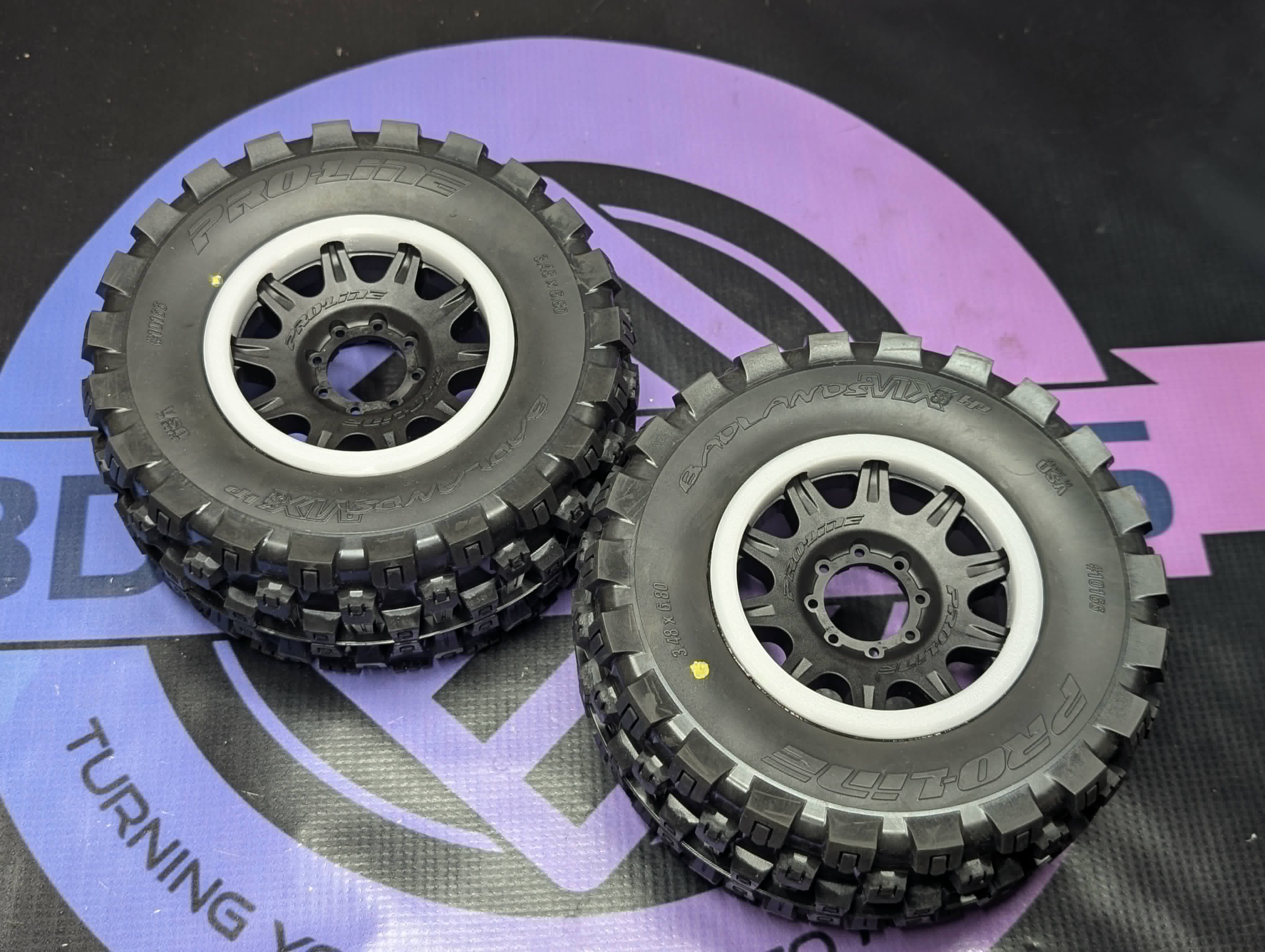 Beadlock Rings - Compatible w/ Pro-line Badlands (Mx38)