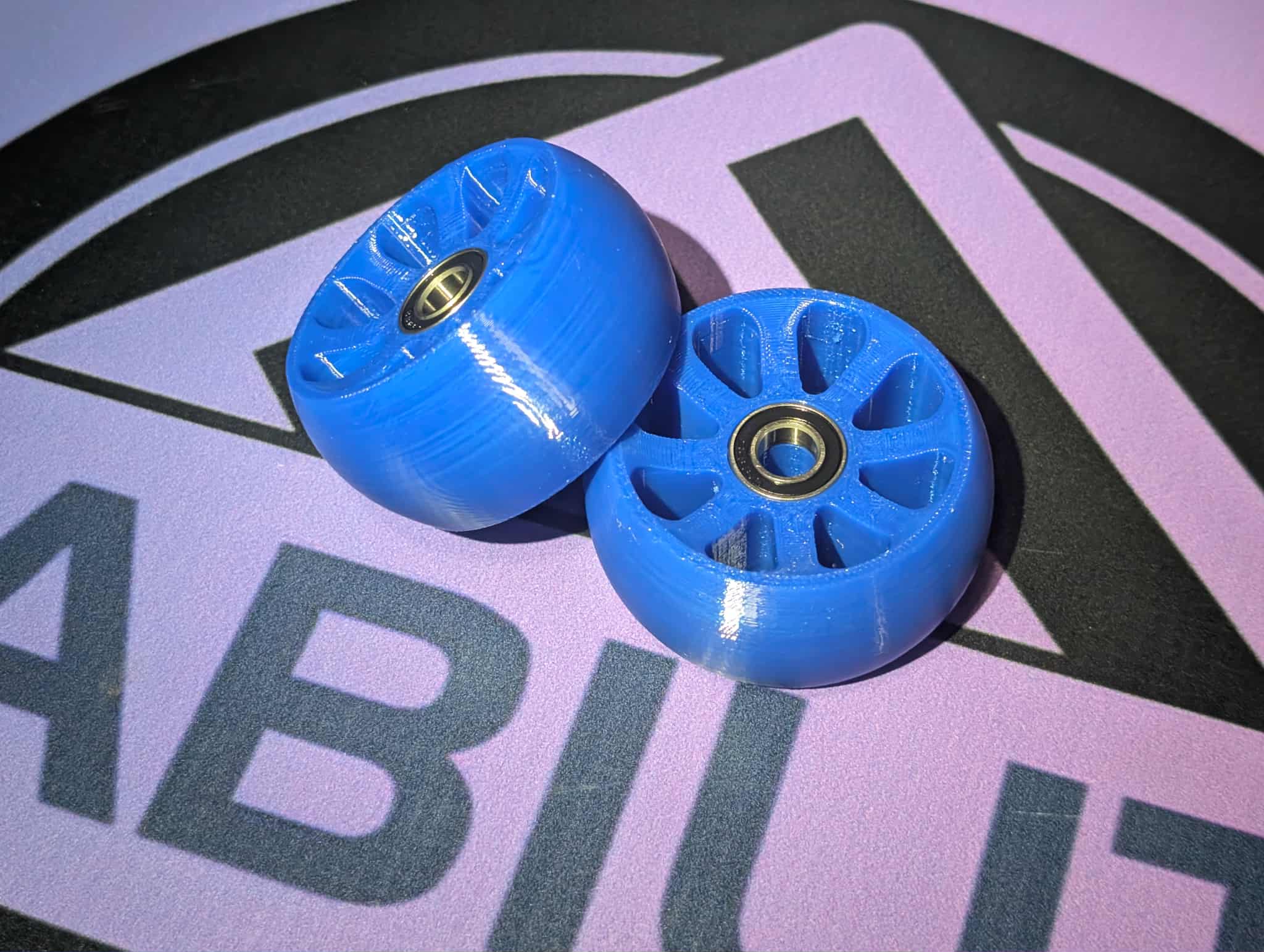 Wheelie Bar Wheels (w/ Bearings) - Compatible w/ Arrma 8S - Picture 10 of 16