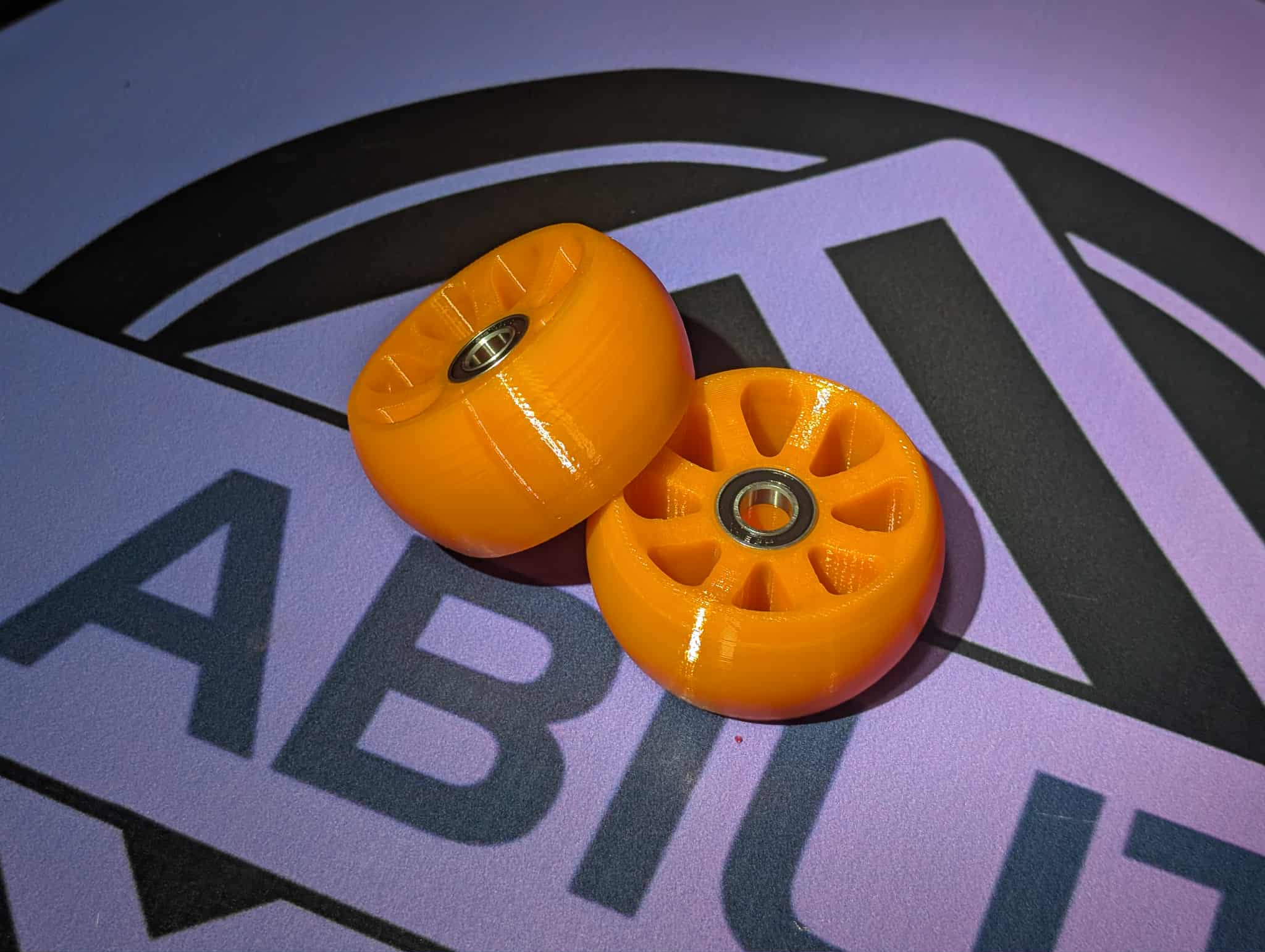 Wheelie Bar Wheels (w/ Bearings) - Compatible w/ Arrma 8S - Picture 12 of 16