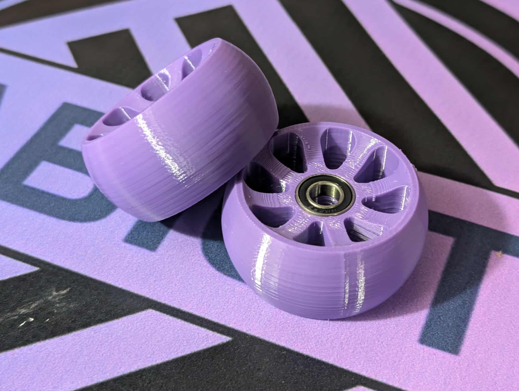 Wheelie Bar Wheels (w/ Bearings) - Compatible w/ Arrma 8S - Picture 15 of 16