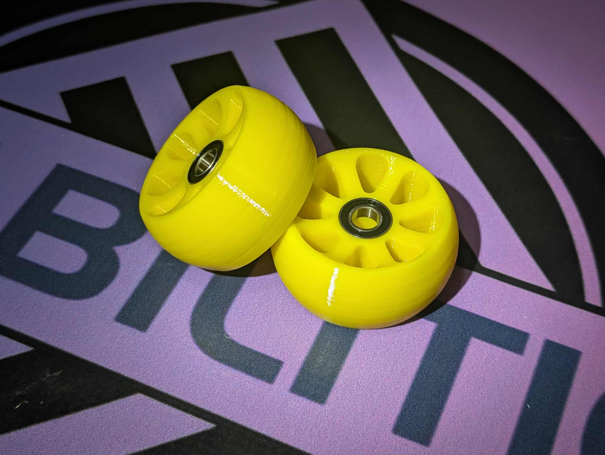 Wheelie Bar Wheels (w/ Bearings) - Compatible w/ Arrma 8S - Picture 16 of 16