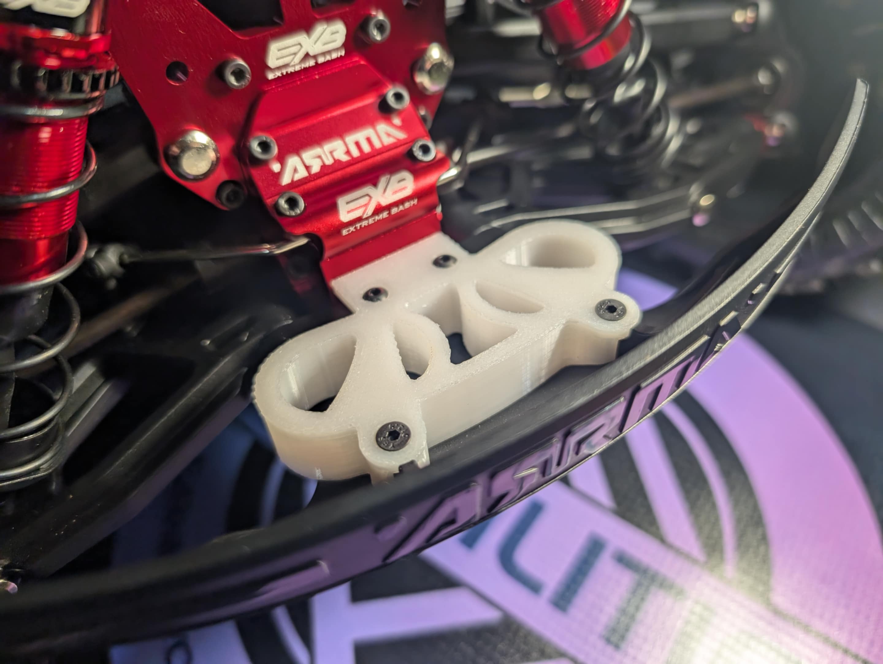 Bumper Support (Front) - Compatible w/ Arrma 6S - Picture 14 of 14