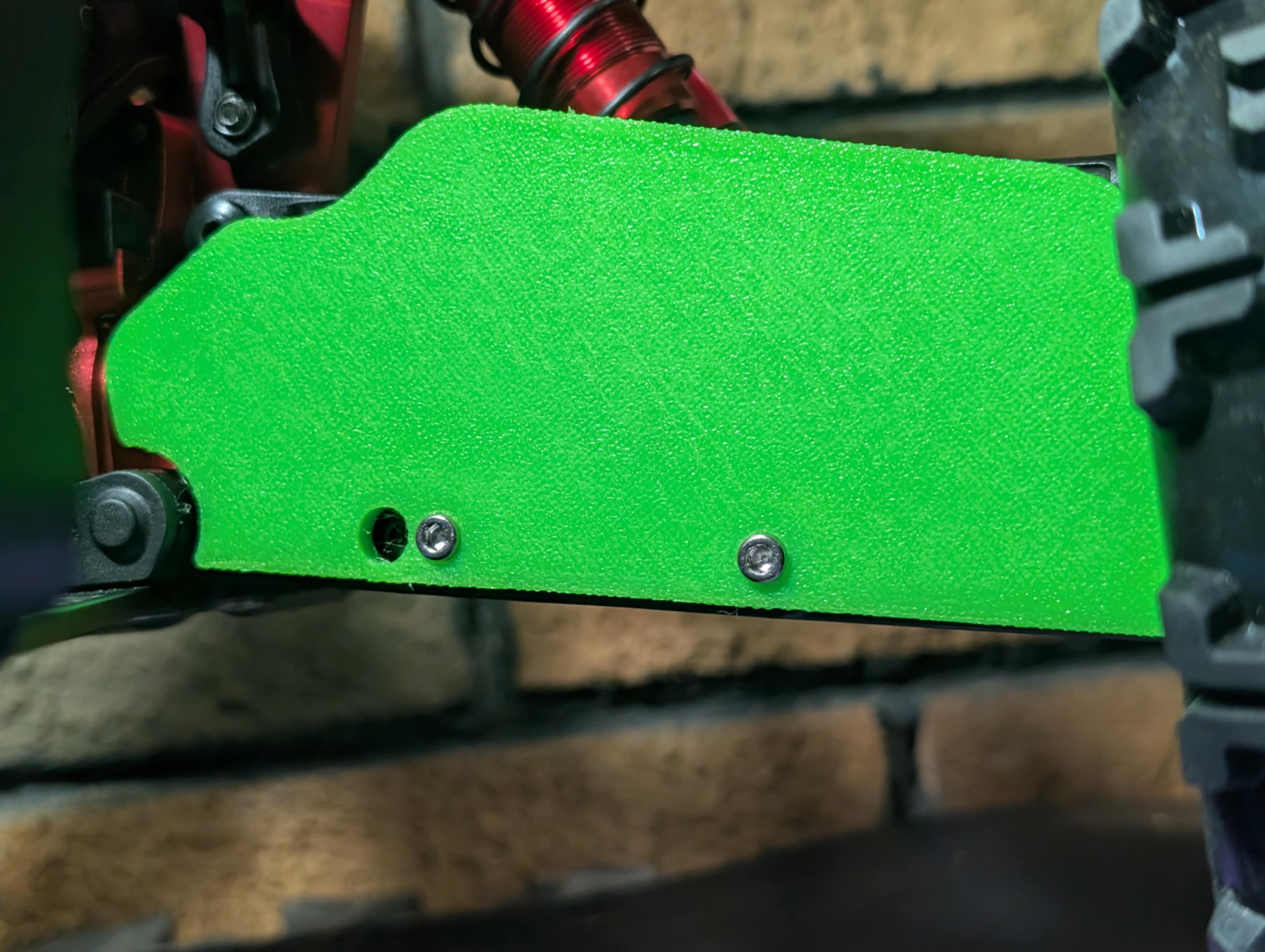 A-Arm Mudguard (Rear) - Compatible w/ Arrma 6S - Picture 11 of 12