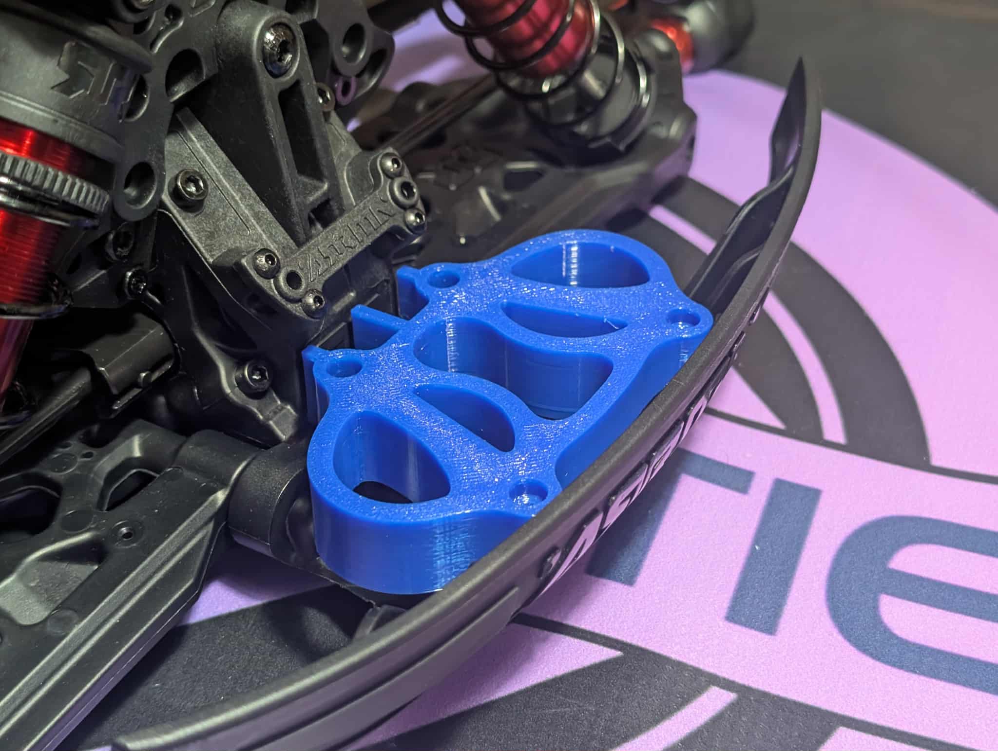 Bumper Support (Front) - Compatible w/ Arrma 8S - Picture 8 of 14