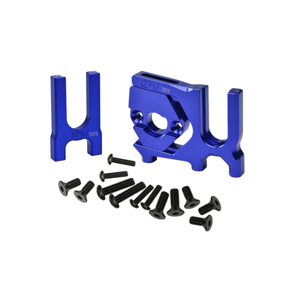 Sliding Motor + Center Diff Mounts - Compatible w/ Arrma 6S - Picture 7 of 10
