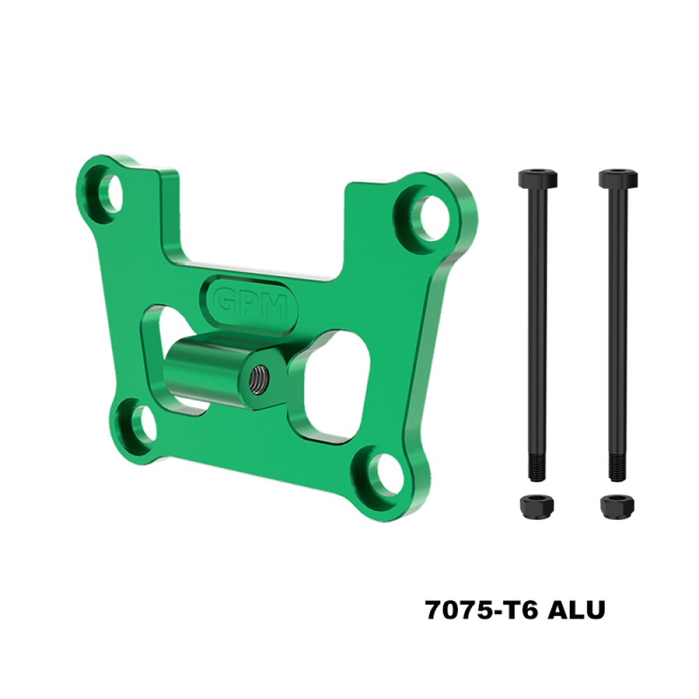 Alloy Bulkhead Mount Reinforcement (Front) - Compatible w/ Mini Maxx & Mini XRT - Picture 11 of 13