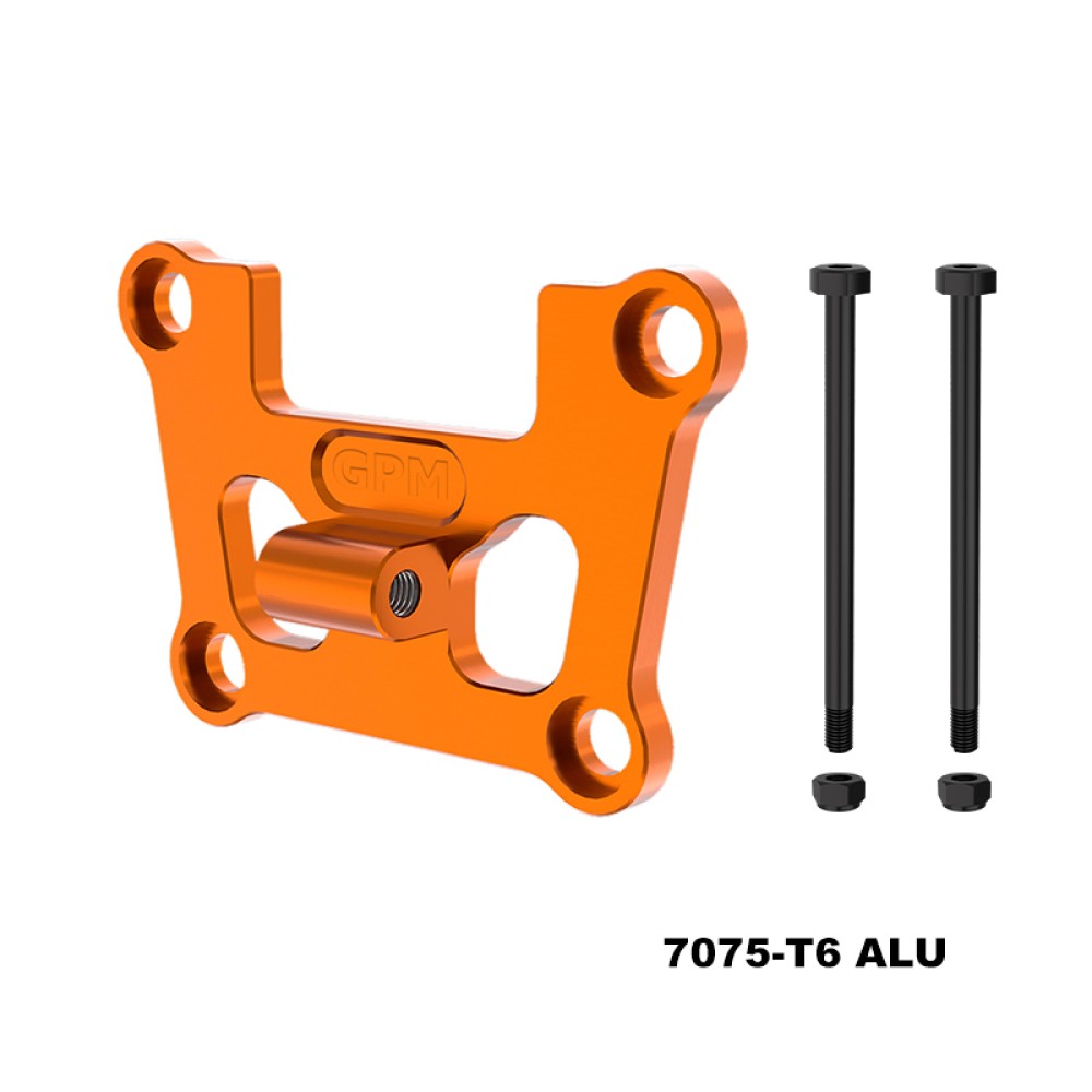 Alloy Bulkhead Mount Reinforcement (Front) - Compatible w/ Mini Maxx & Mini XRT - Picture 12 of 13