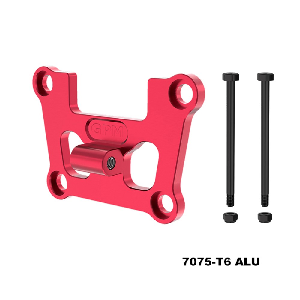 Alloy Bulkhead Mount Reinforcement (Front) - Compatible w/ Mini Maxx & Mini XRT - Picture 10 of 13