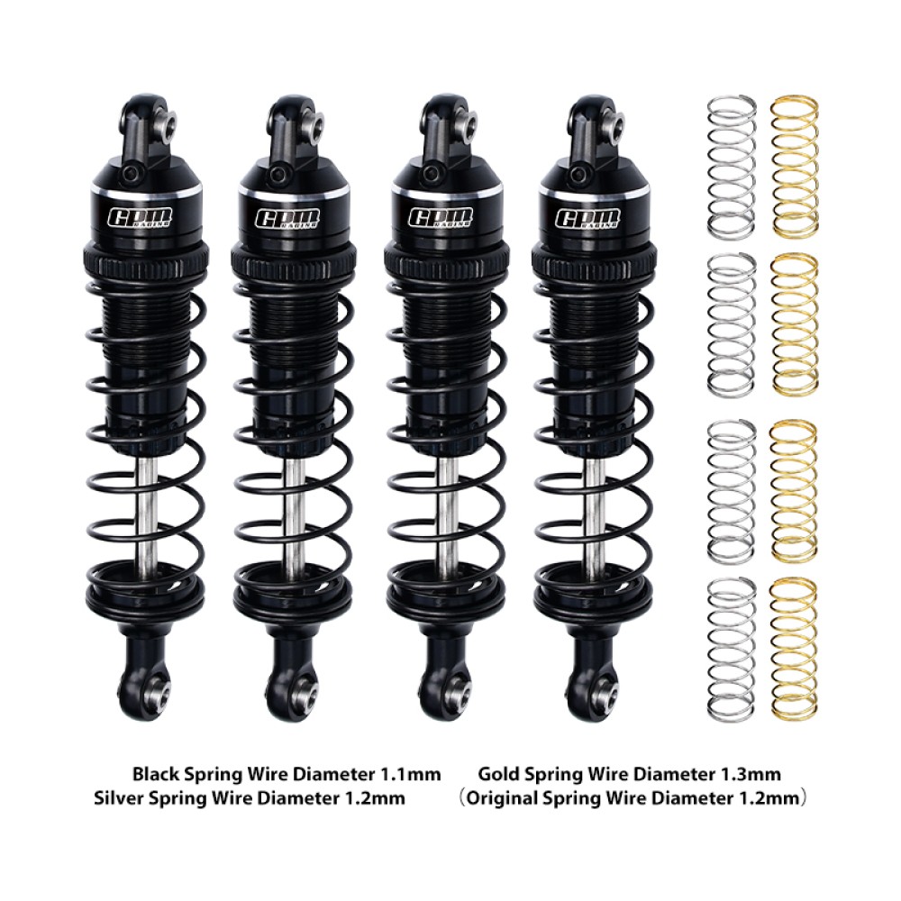 Adjustable Shocks & Springs (Set of 4) - Compatible w/ Mini Maxx / Mini XRT - Picture 10 of 15