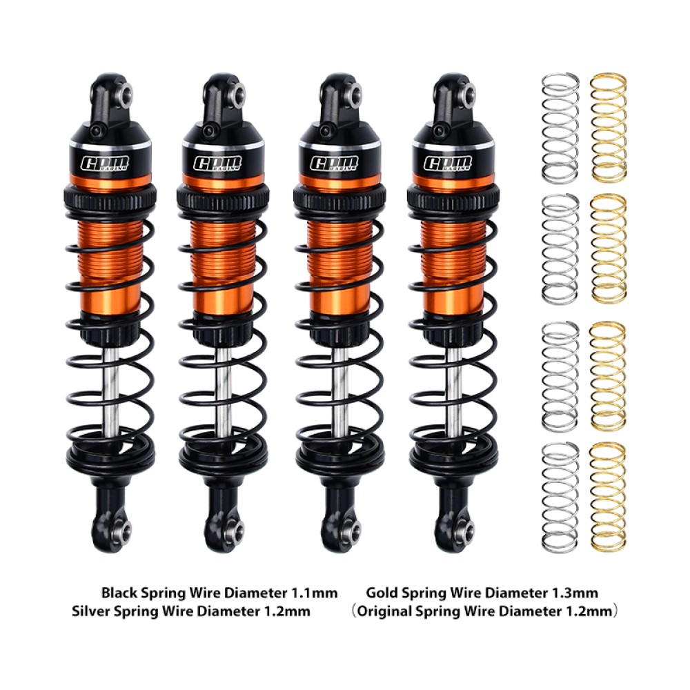Adjustable Shocks & Springs (Set of 4) - Compatible w/ Mini Maxx / Mini XRT - Picture 13 of 15