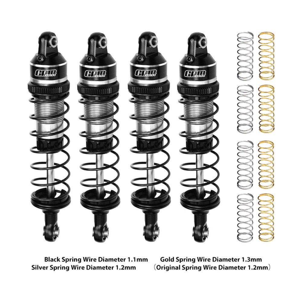 Adjustable Shocks & Springs (Set of 4) - Compatible w/ Mini Maxx / Mini XRT - Picture 15 of 15