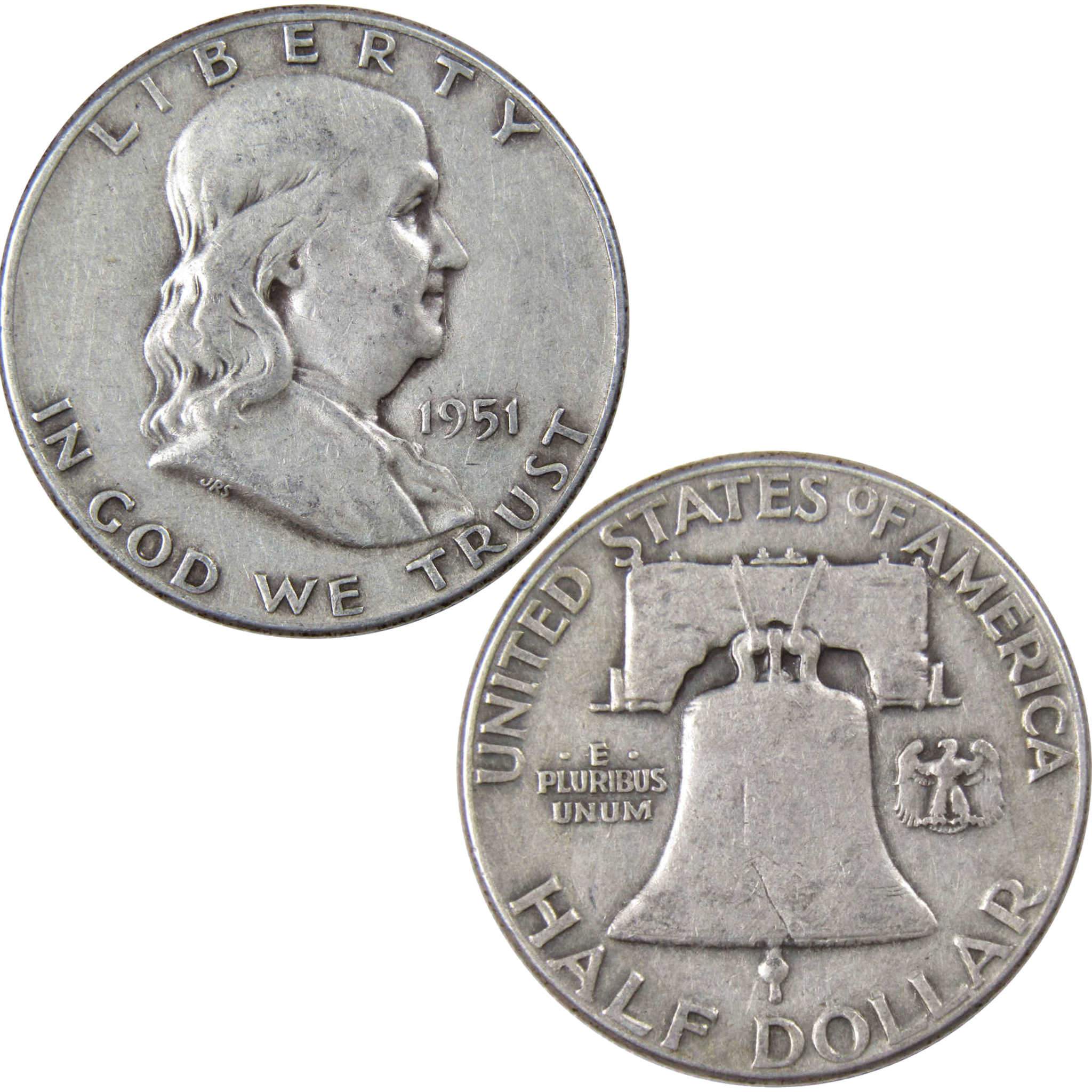1961 D Franklin 90 Silver Half Dollar Full Dates Circulated Nice Vintage Condition