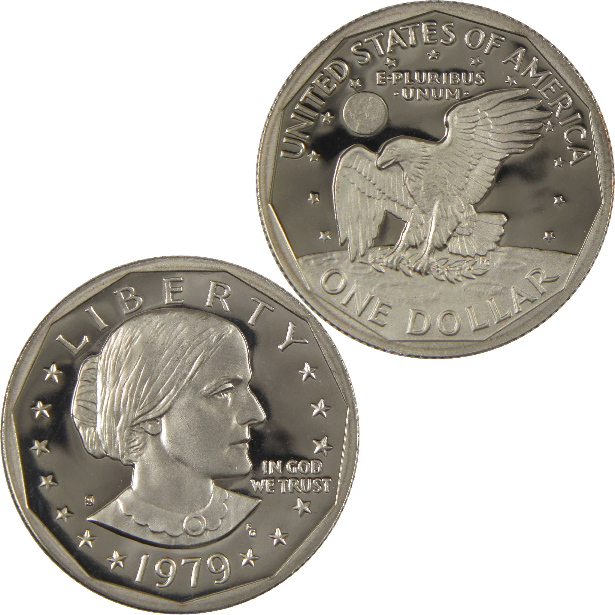 1979-P $1 SBA ドル、35% オフセンター鋳造、PCGS MS67 1979年 フランス ヘラクレス立像