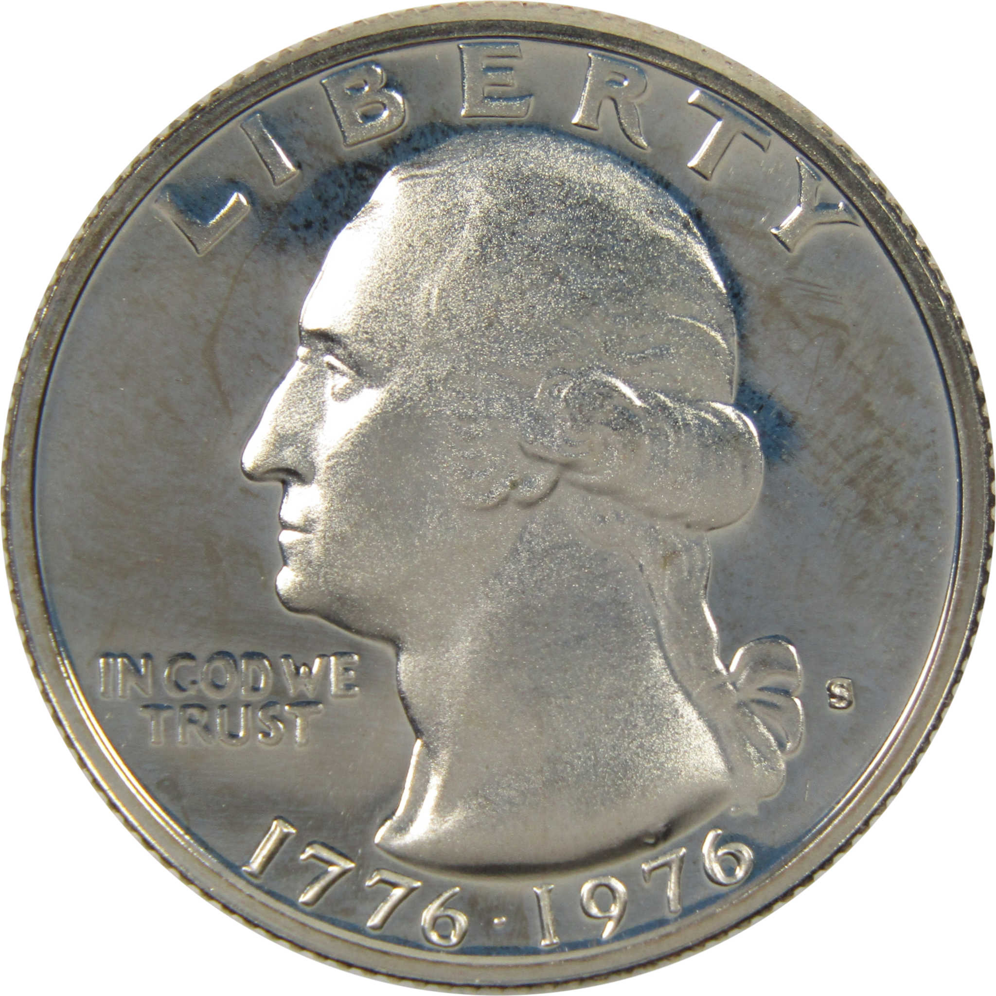 1976 S Washington Bicentennial Quarter Clad Proof 25c Coin