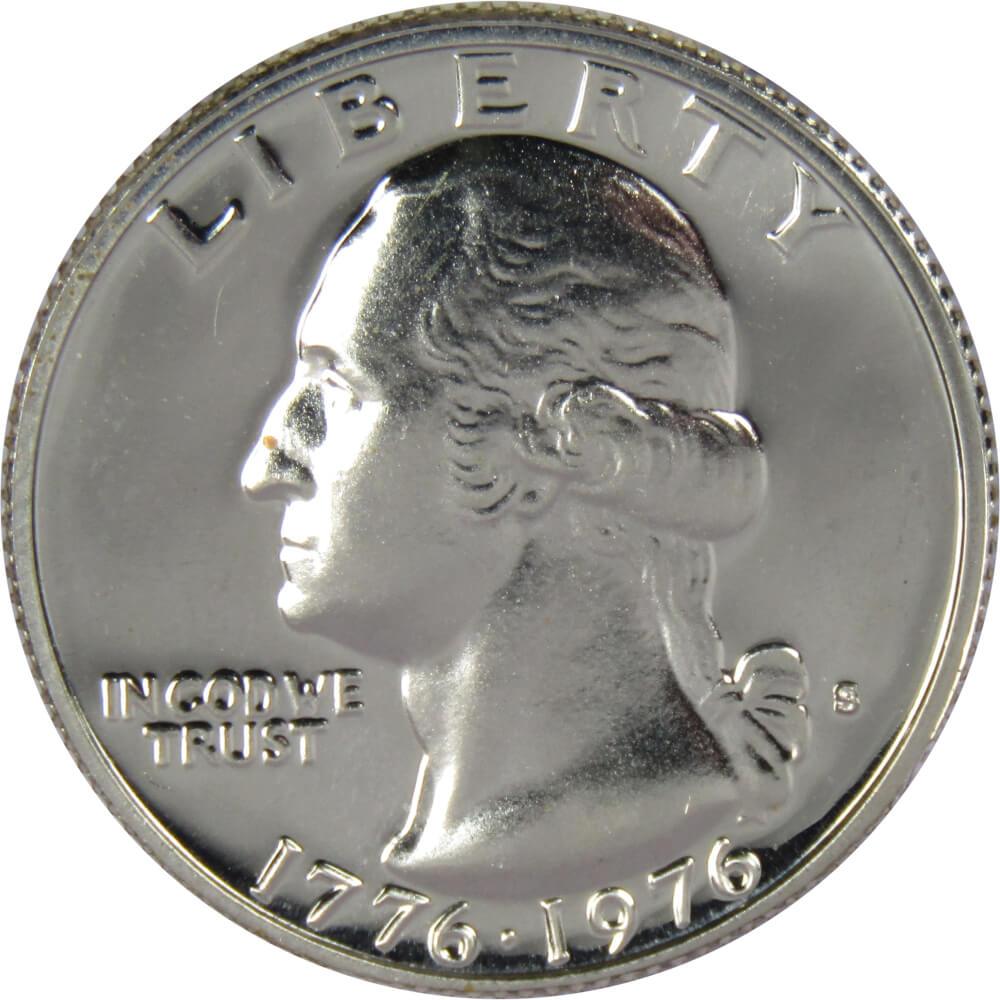 1976 S Washington Bicentennial Quarter Choice Proof 40 Silver 25c US Coin EBay