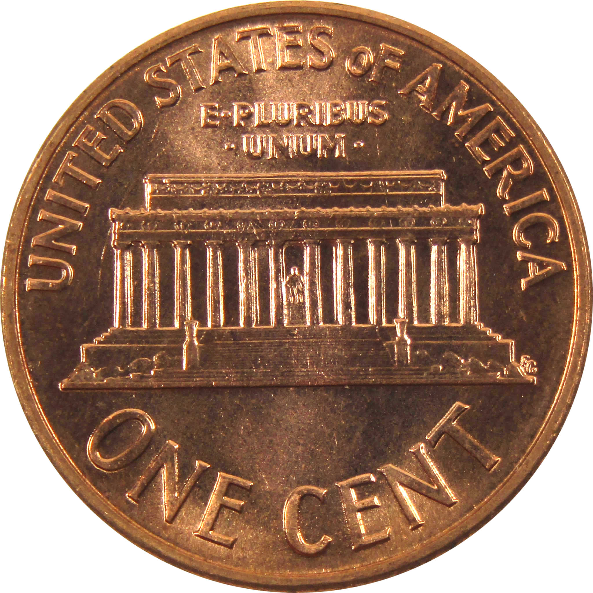 1960 D Large Date Lincoln Memorial Cent Uncirculated Penny 1c Coin