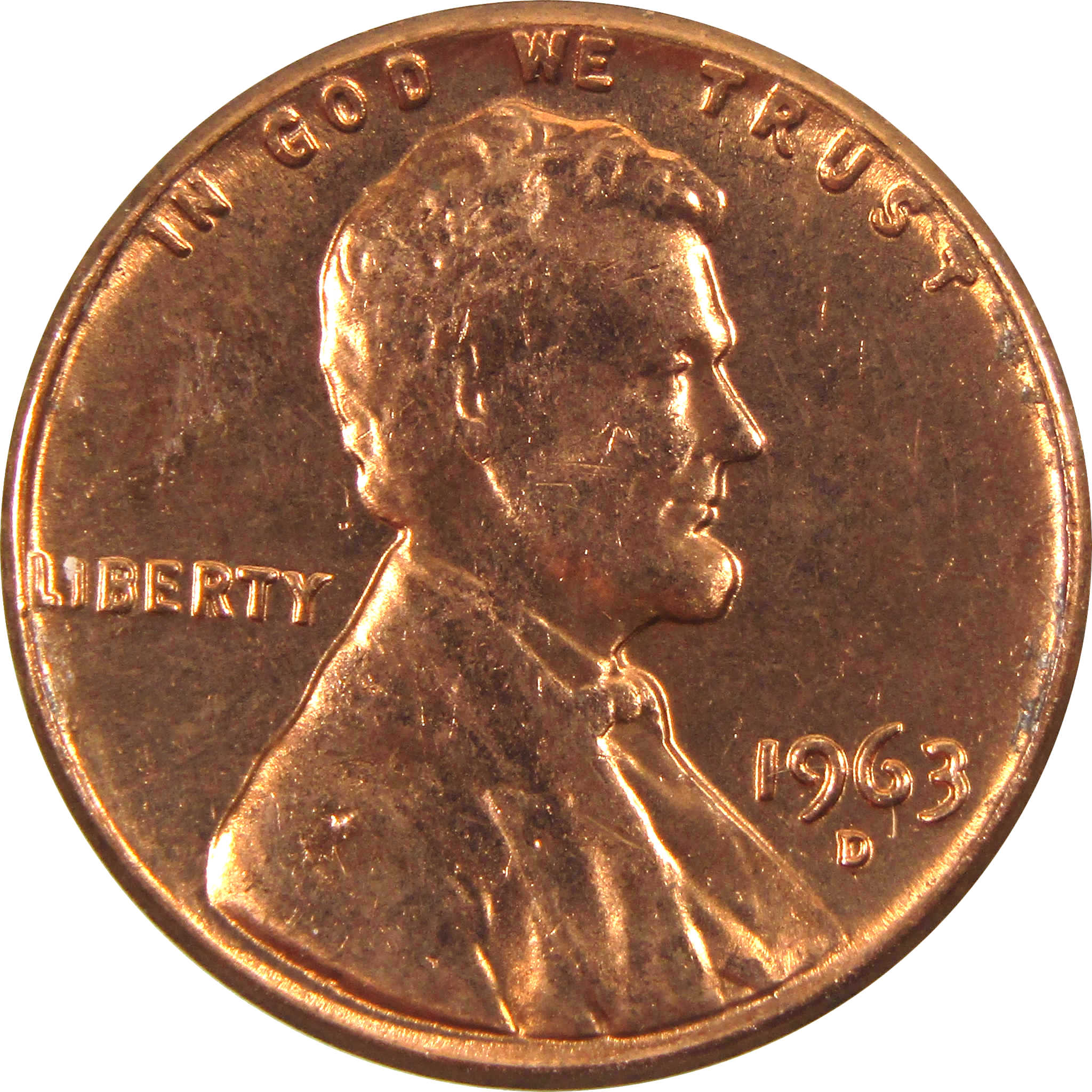 1963 D Lincoln Memorial Cent BU Uncirculated Penny 1c Coin | eBay
