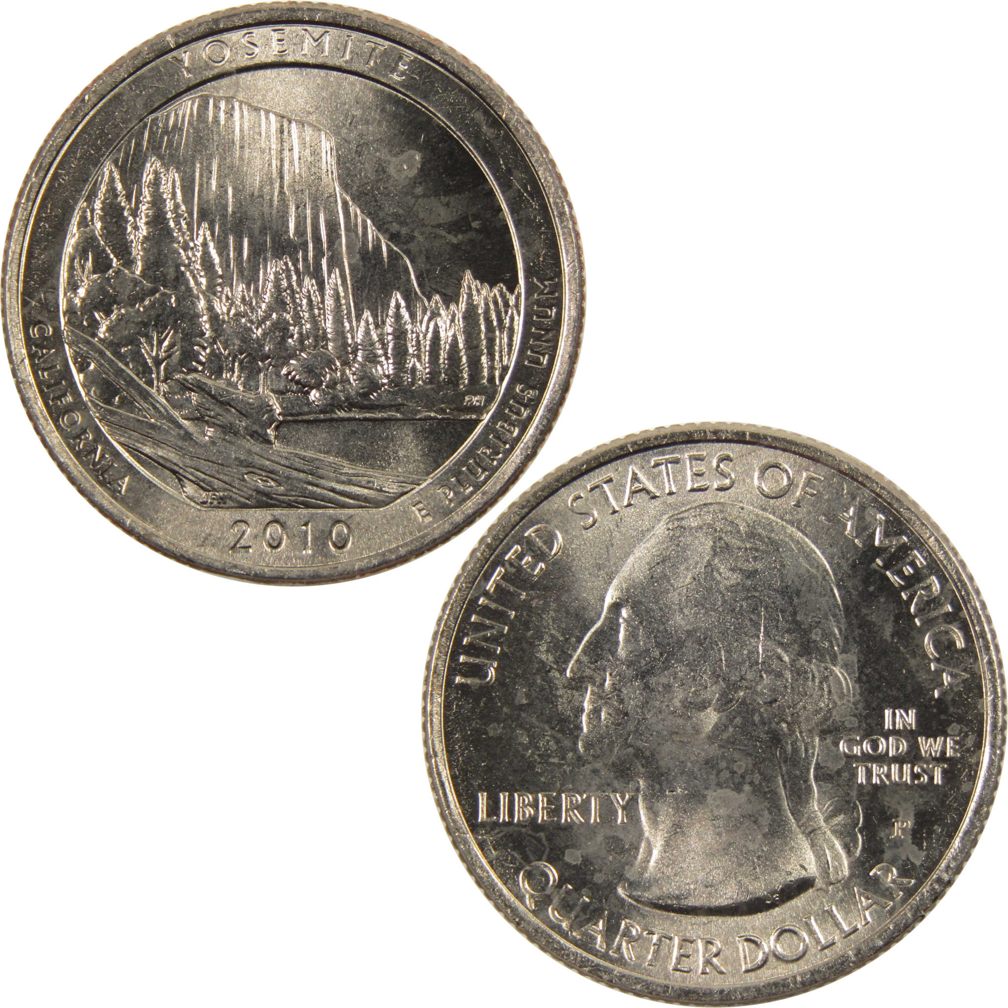 2010 P Yosemite National Park Quarter BU Uncirculated Clad 25c