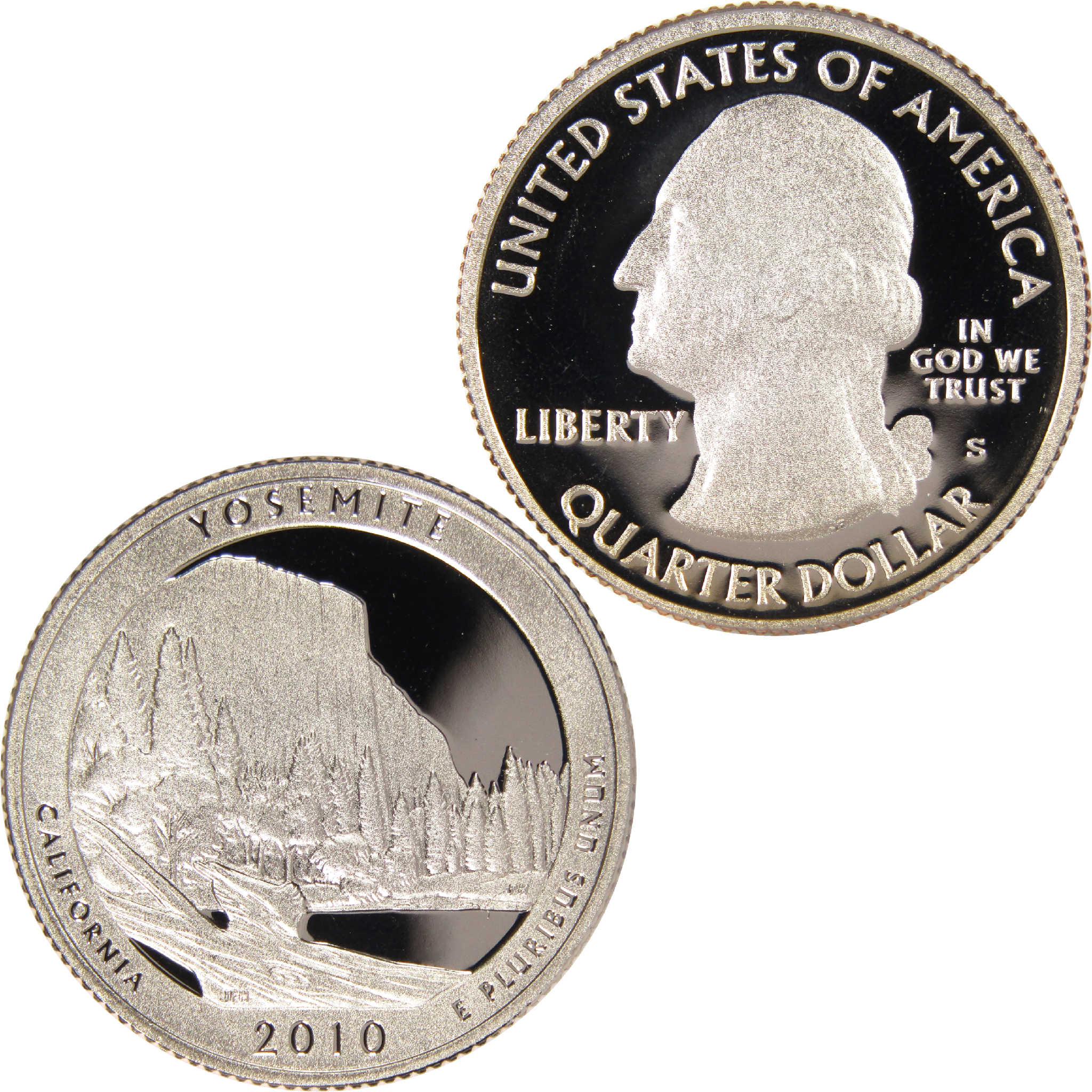 2010 S Yosemite National Park Quarter Clad 25c Proof Coin | eBay