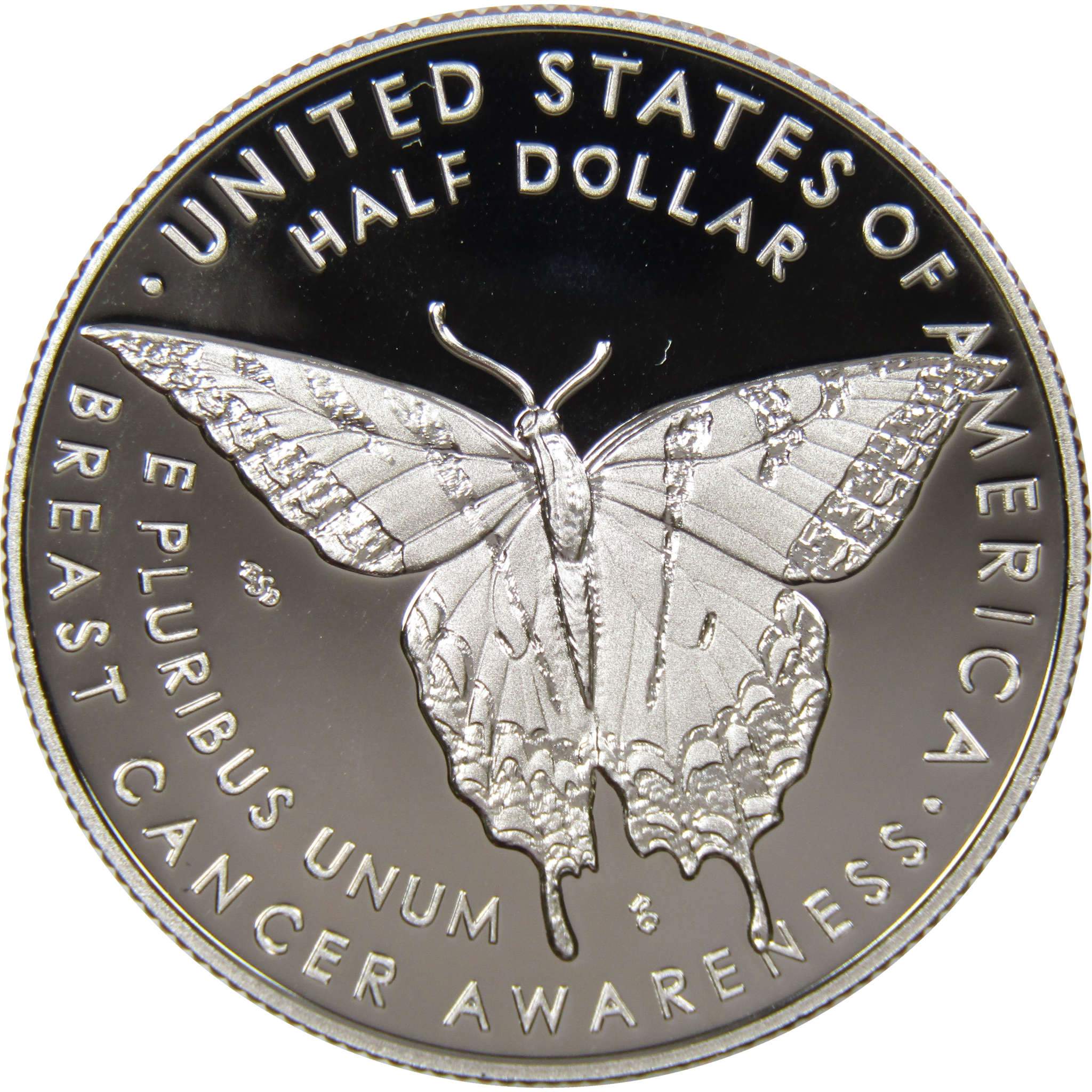 2018 Proof Breast Cancer Awareness Half Dollar US Mint 50c Coin with Box and COA