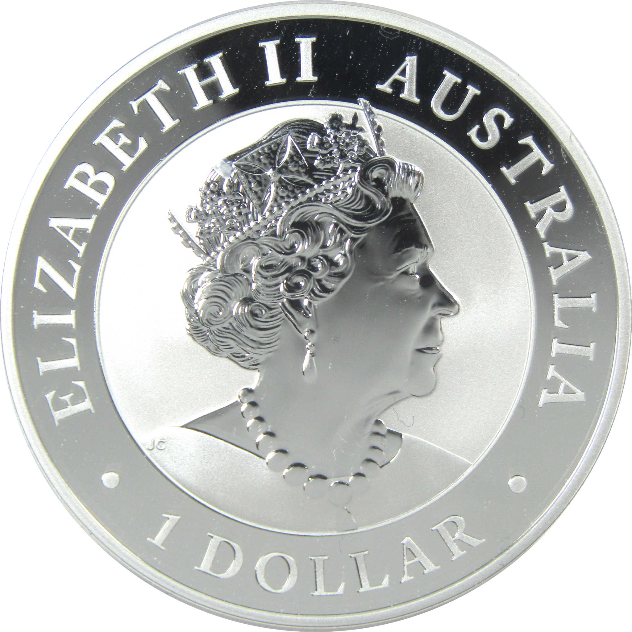 2021 Australia 1 oz Silver Kookaburra BU Brilliant Uncirculated