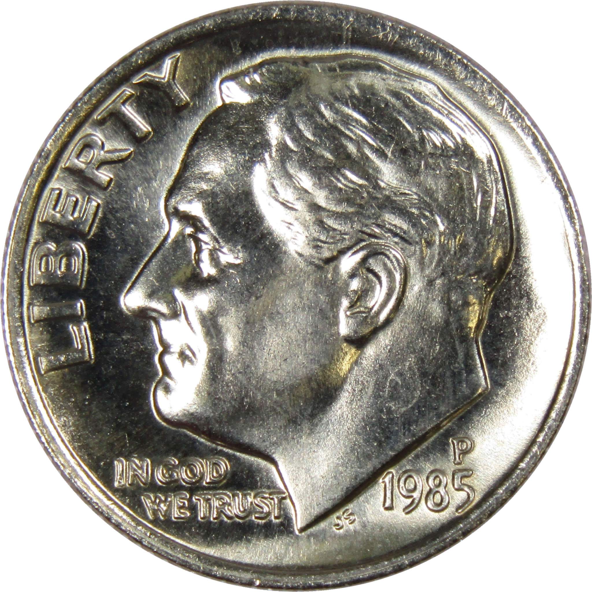 1985 P Roosevelt Dime BU Uncirculated Mint State 10c US